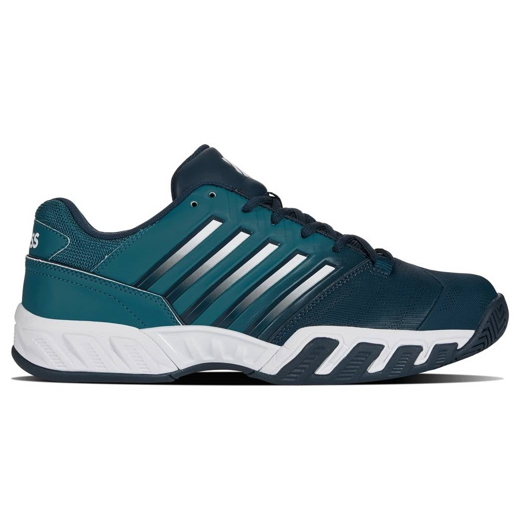 K-Swiss Bigshot Light 4 Men's Tennis shoe (Reflecting Pond/Colonial Blue/White)、mySite、neckold