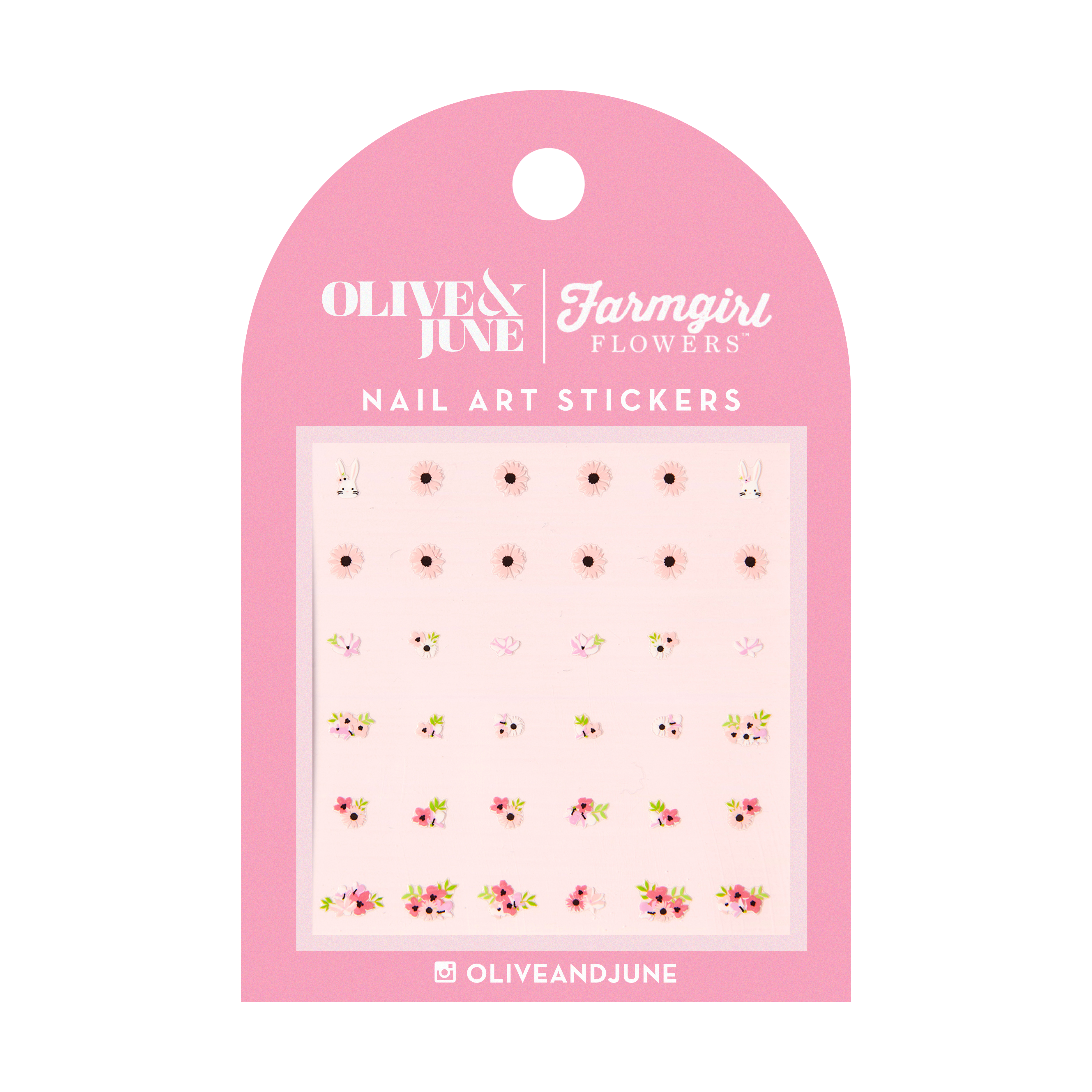 Farmgirl Flowers x O&J Nail Art Stickers - Loyalty Reward、mySite、solidvoid