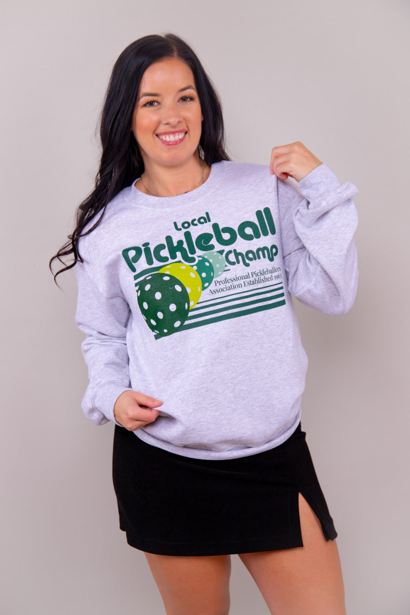 Pickleball Champ Sweatshirt (Small)、mySite、hinf8tx79