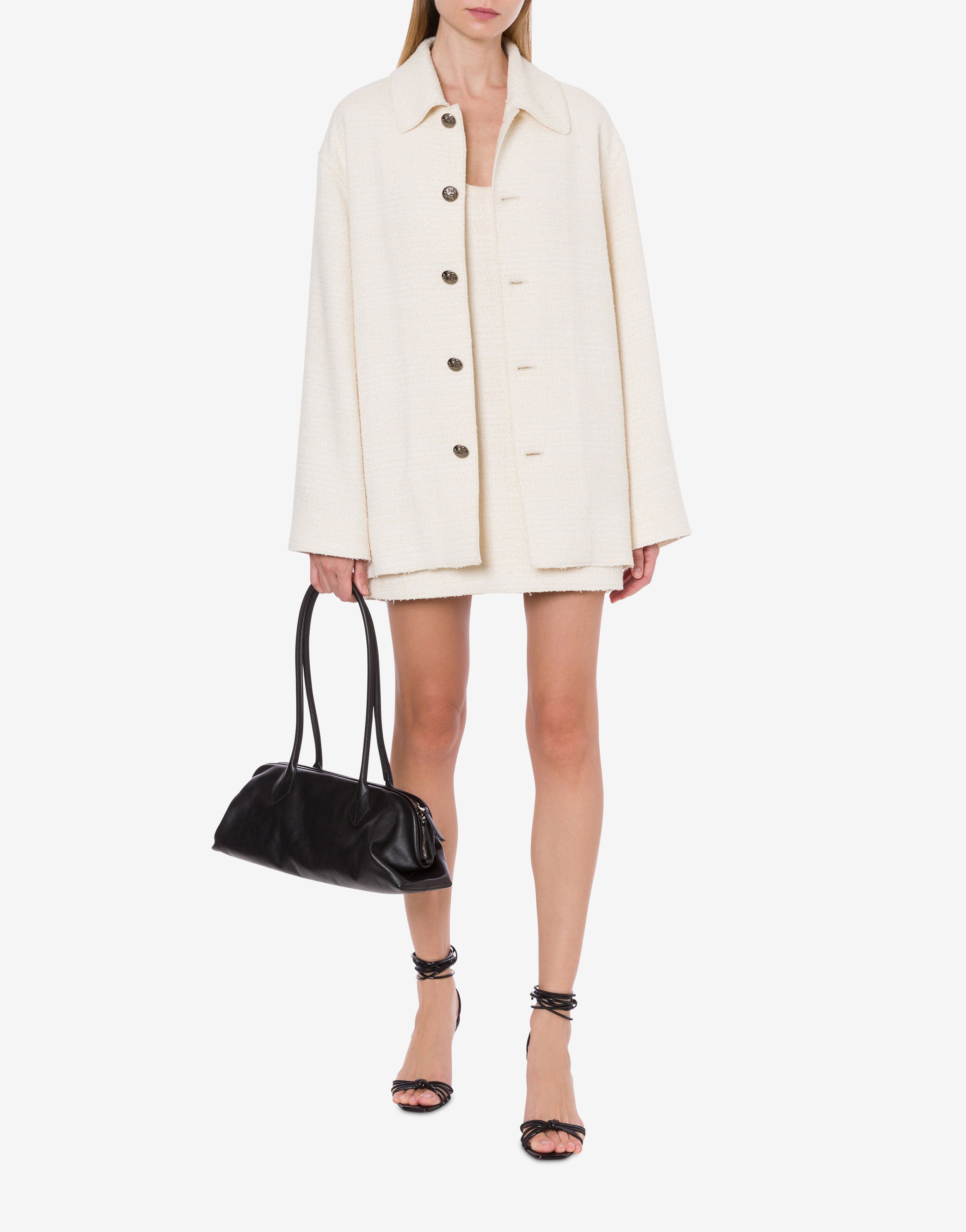 Caban in bouclé misto cotone、mySite、aoinhome