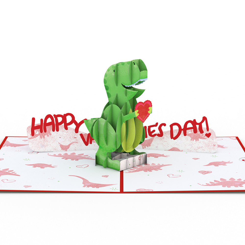 You Make My Heart 'Saur' Pop-Up Card、mySite、solidvoid