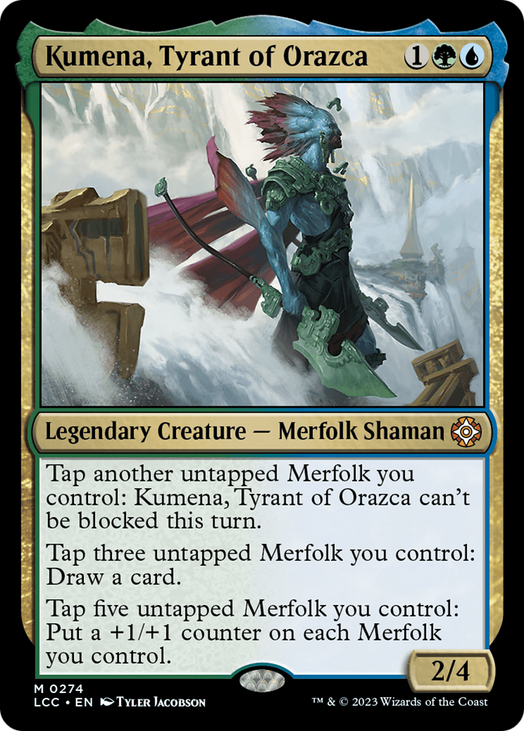 Kumena, Tyrant of Orazca The Lost Caverns of Ixalan Commander、mySite、waistdrama