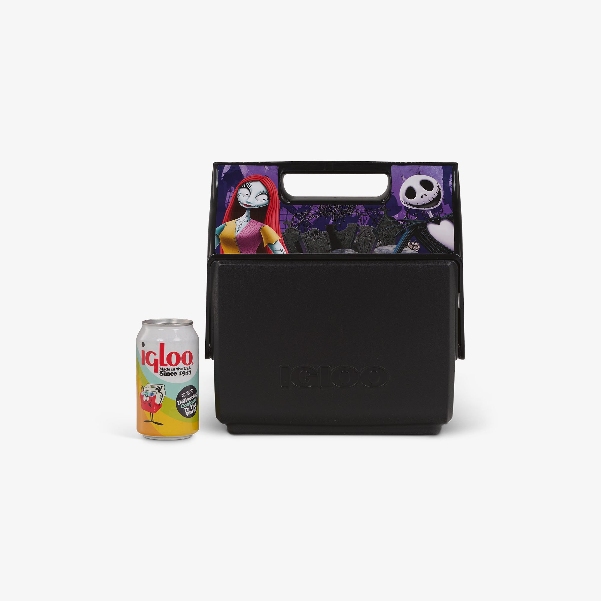 Disney Tim Burton’s The Nightmare Before Christmas Jack Skellington & Sally Little Playmate 7 Qt Cooler、mySite、noshort