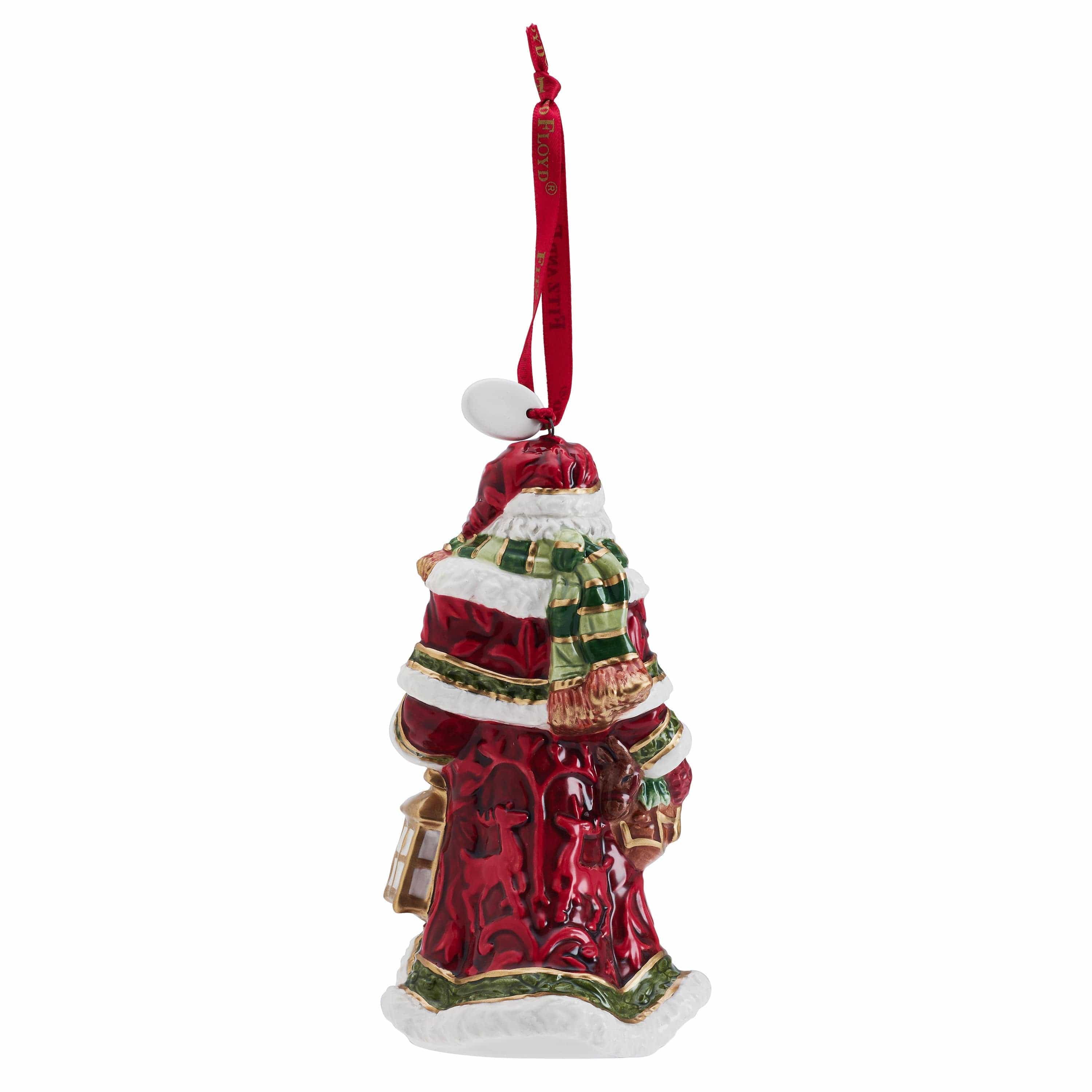 Santa Bell Ornament, Fitz & Floyd Telluride 2024 Dated Gift Boxed、mySite、g9winljtr