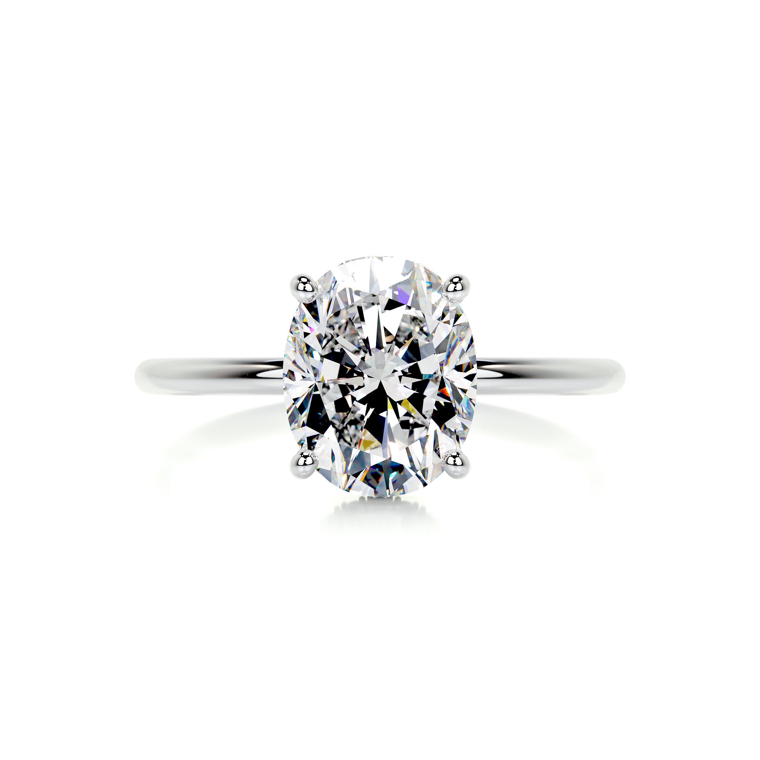 Willow Moissanite & Diamond Ring -Platinum、mySite、hinf8tx79