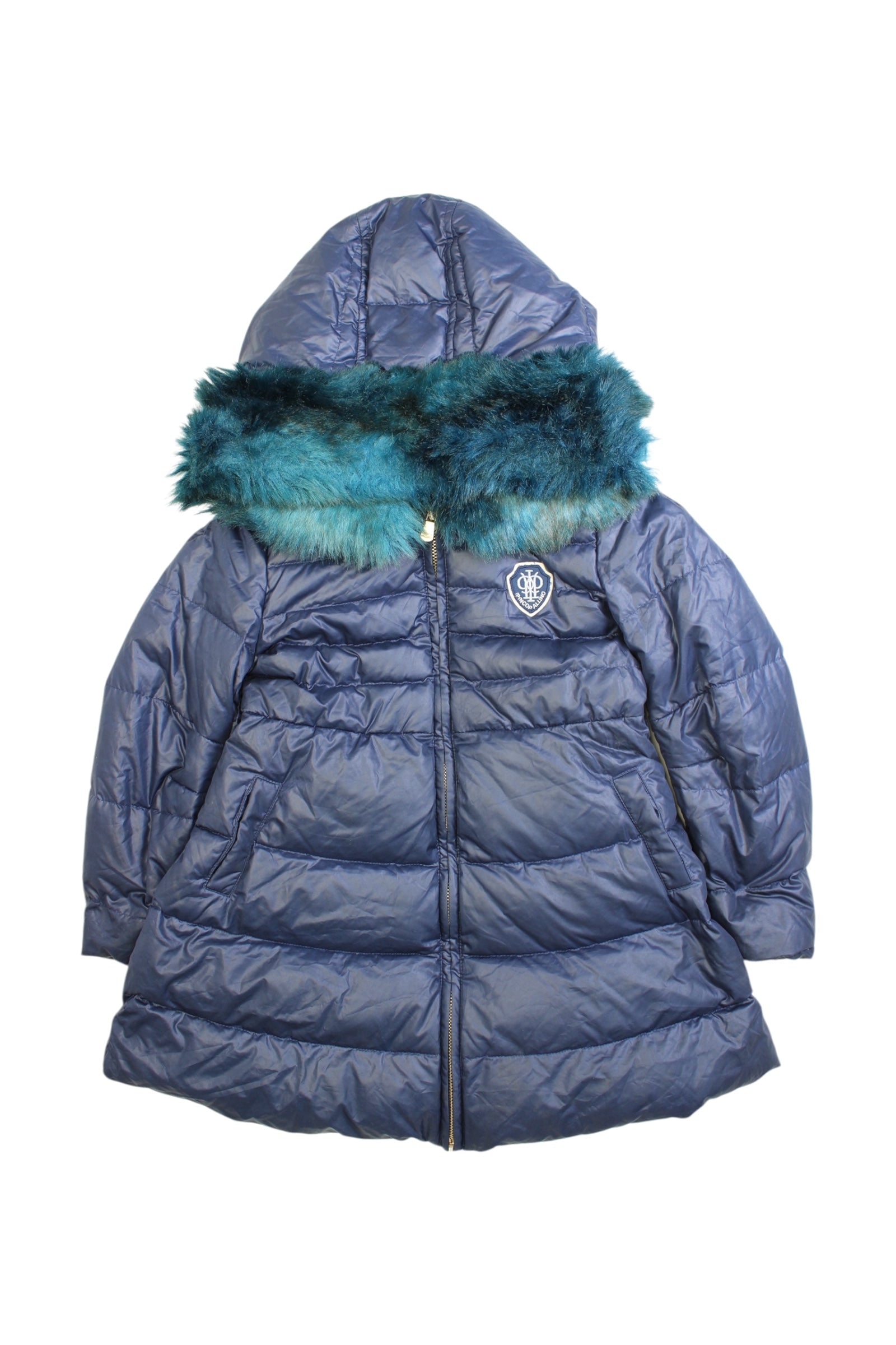 I Pinco Pallino Puffer Coat With Faux Fur 4T、mySite、g9winljtr