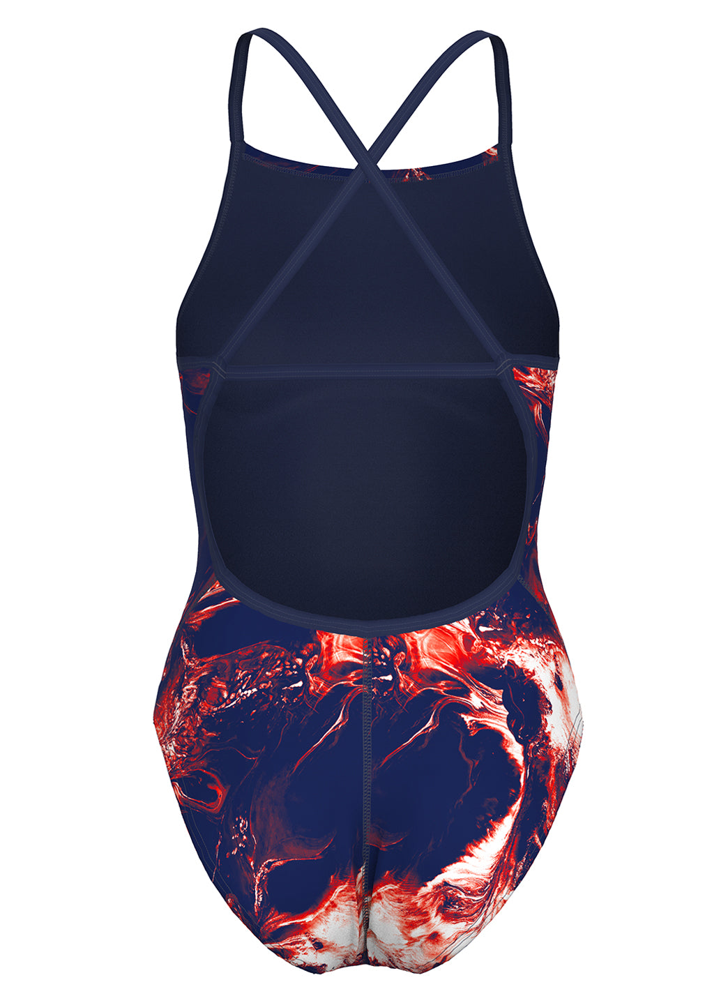 Speedo Women's Lunar Storm Crossback One Piece Swimsuit、mySite、noshort