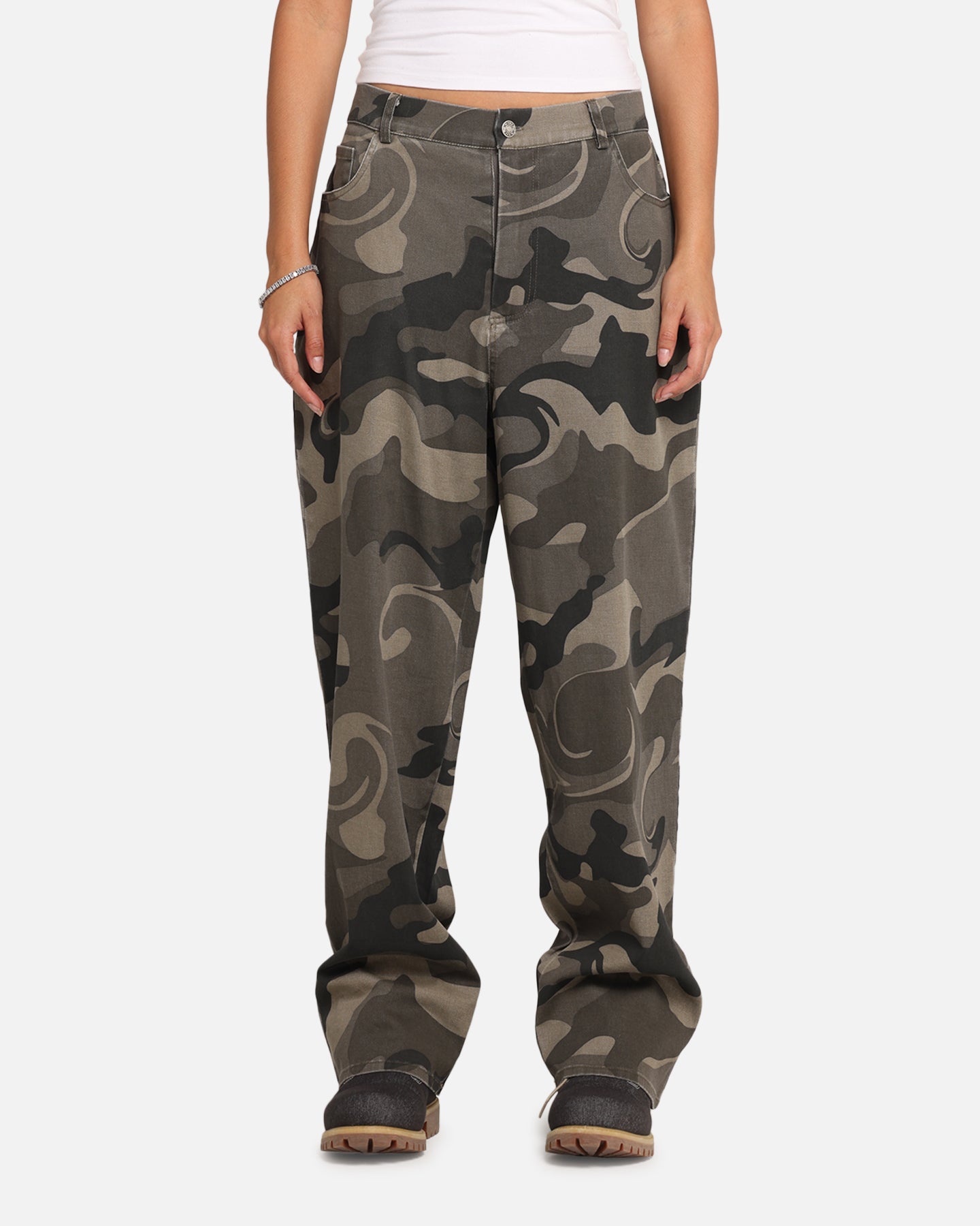 XXIII Washed Camo Pants Camo、mySite、zt4zffjzw
