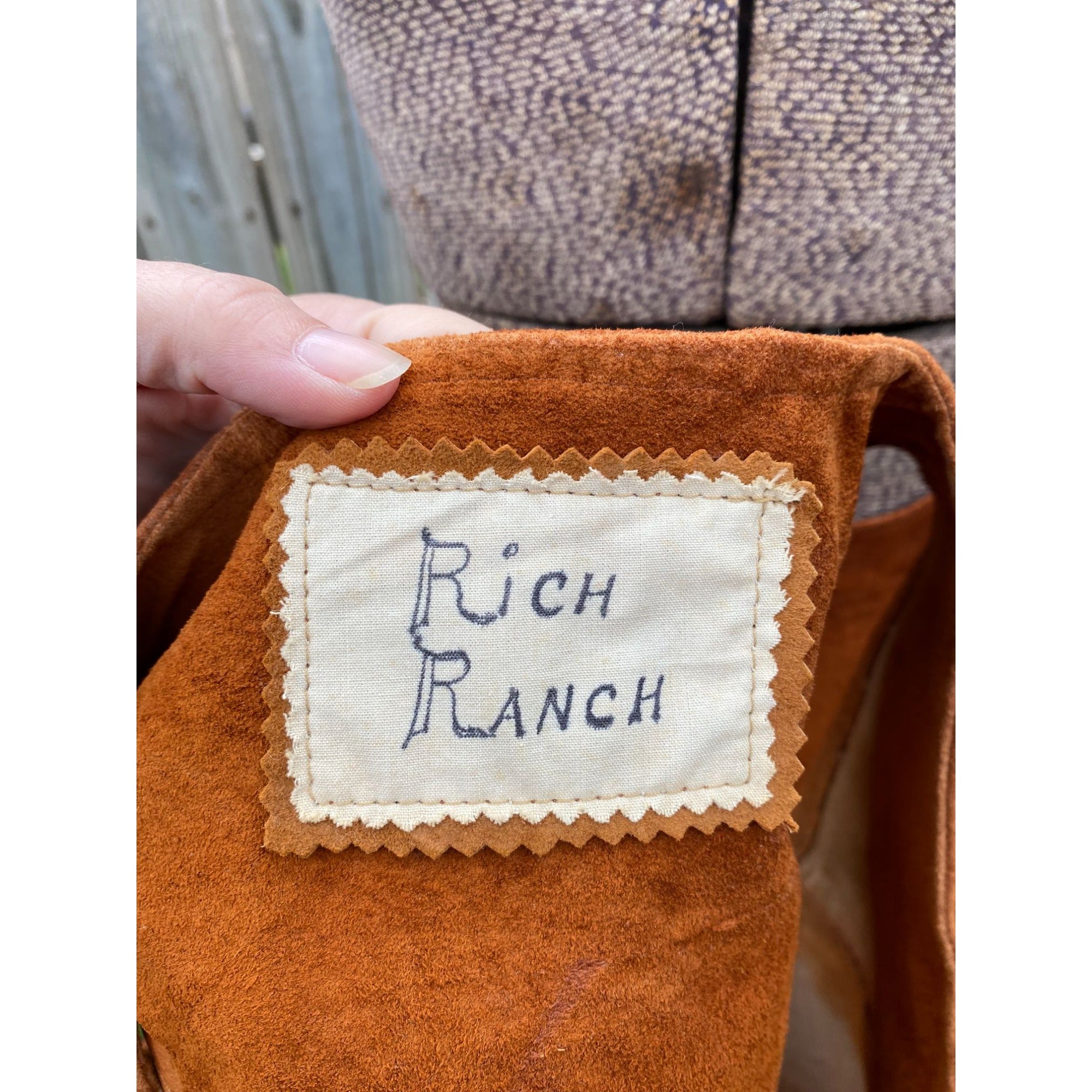 70's Rich Ranch Pig Suede Leather Vest & Skirt Set、mySite、garagedoors4me