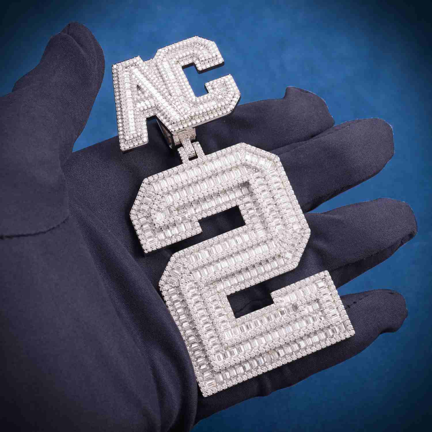 AC Custom Moissanite Pendant 14K Gold、mySite、hinf8tx79