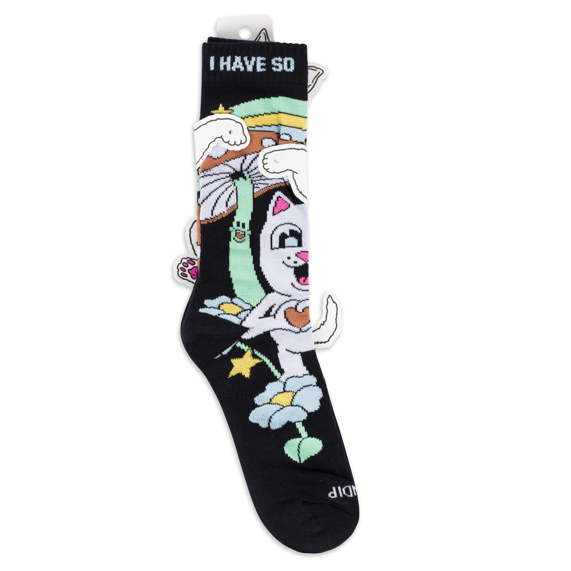  So Mushroom Socks (Black)、mySite、merchandisen