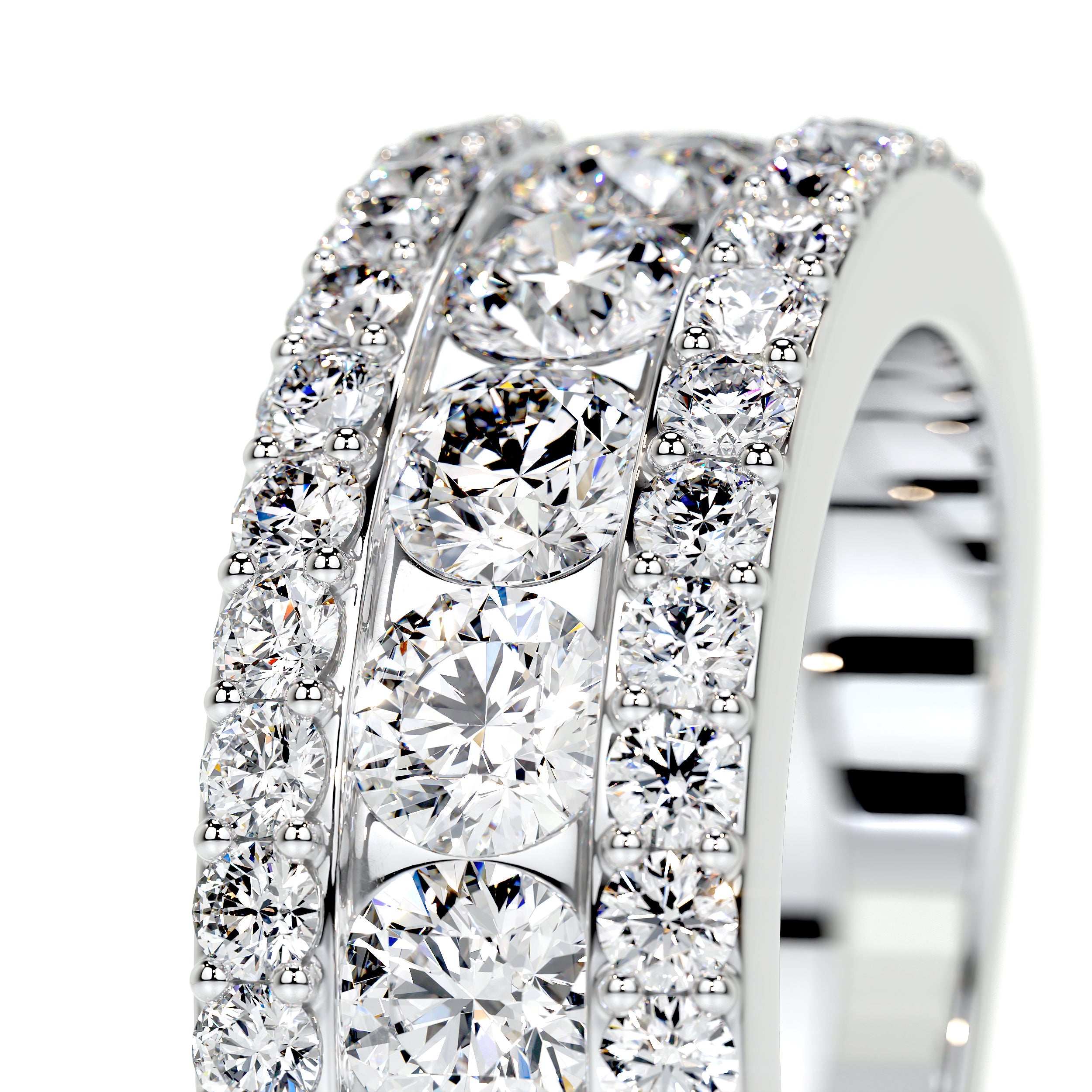Nia Lab Grown Diamond Wedding Ring (2 Carat) -14K White Gold、mySite、hinf8tx79