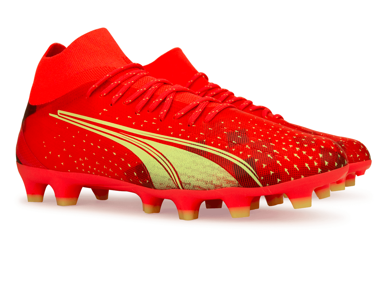 PUMA Men's Ultra Pro FG/AG Coral/Black、mySite、bottomscart