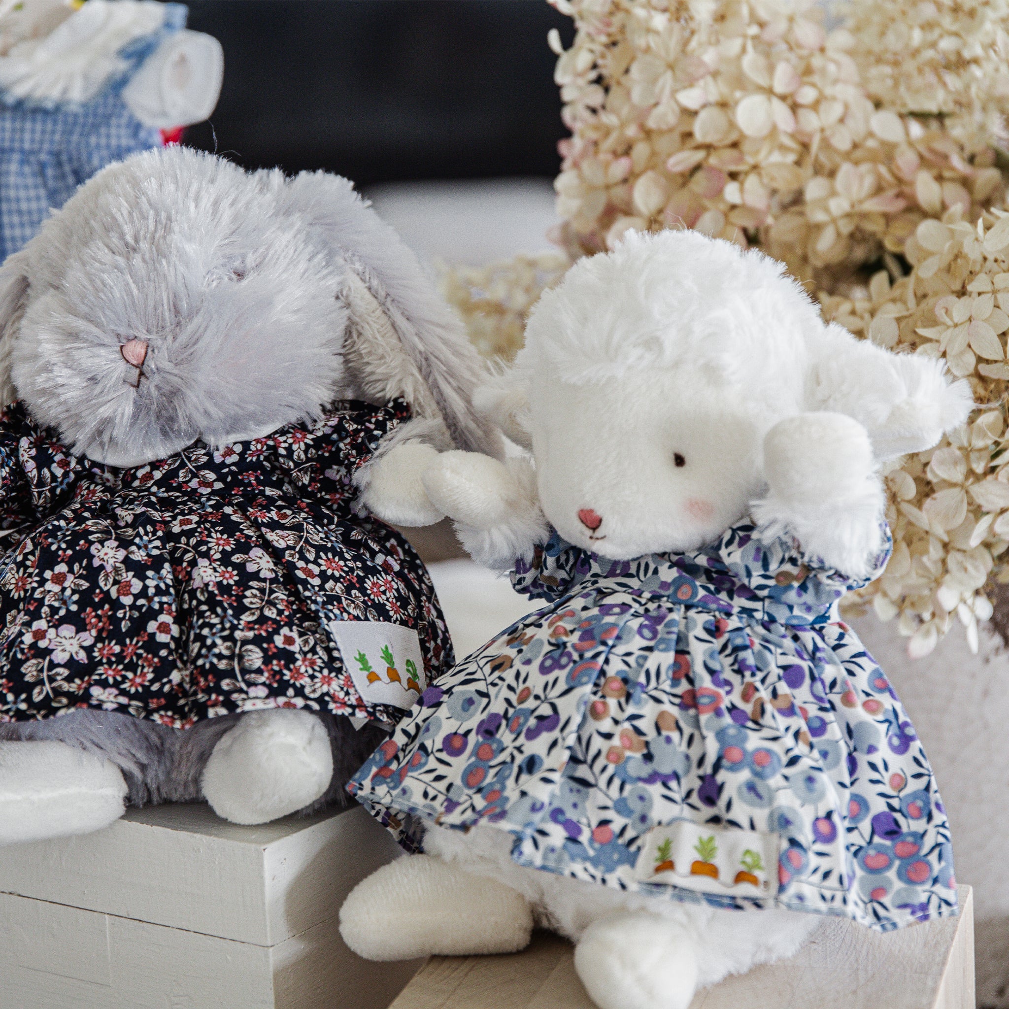 RETIRED - Kiddo's Closet Floral Dress - Blue & Purple、mySite、g9winljtr