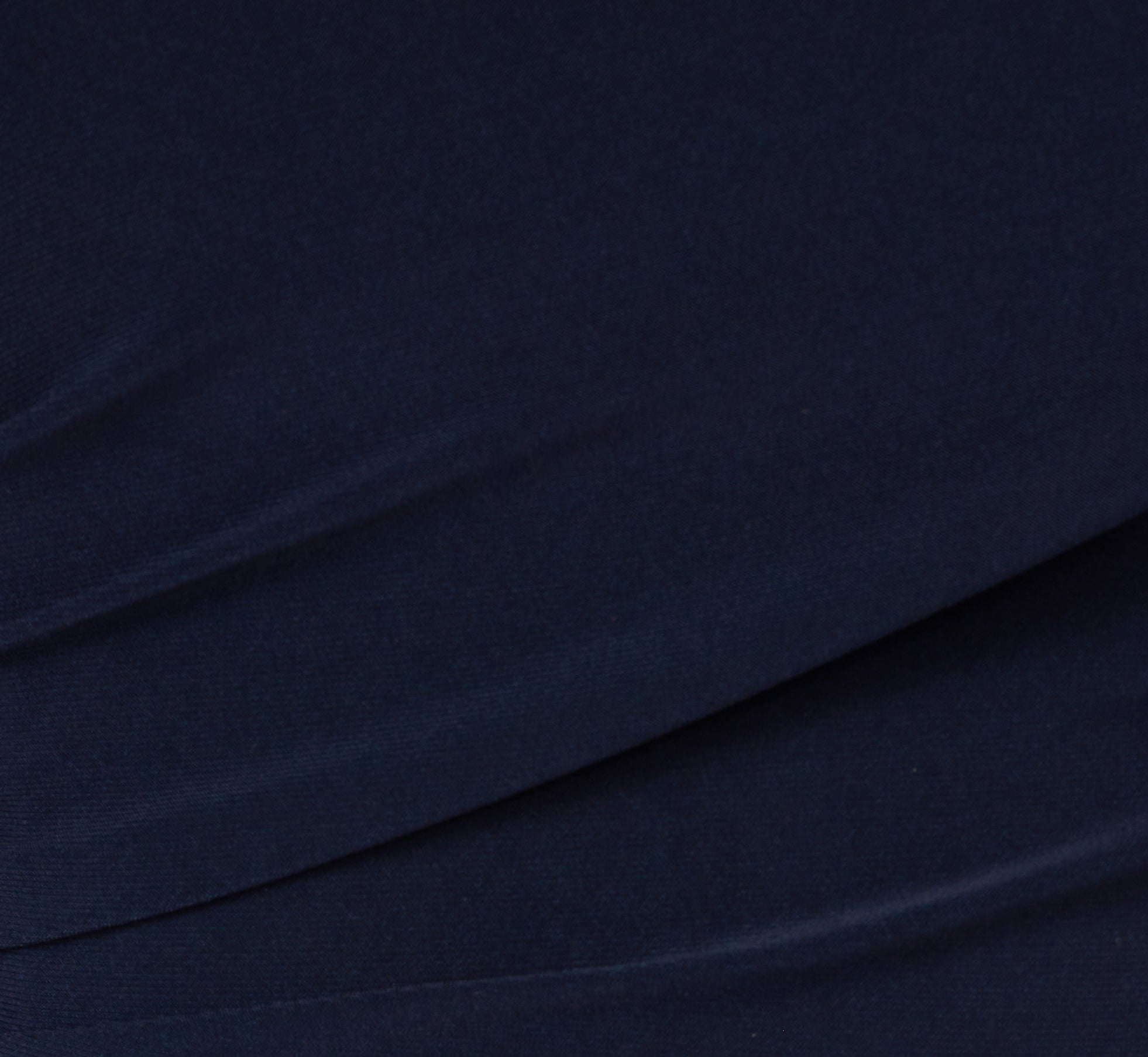 Wide Leg Shirred Jersey Jumpsuit With Beaded Strap In Midnight、mySite、solidvoid