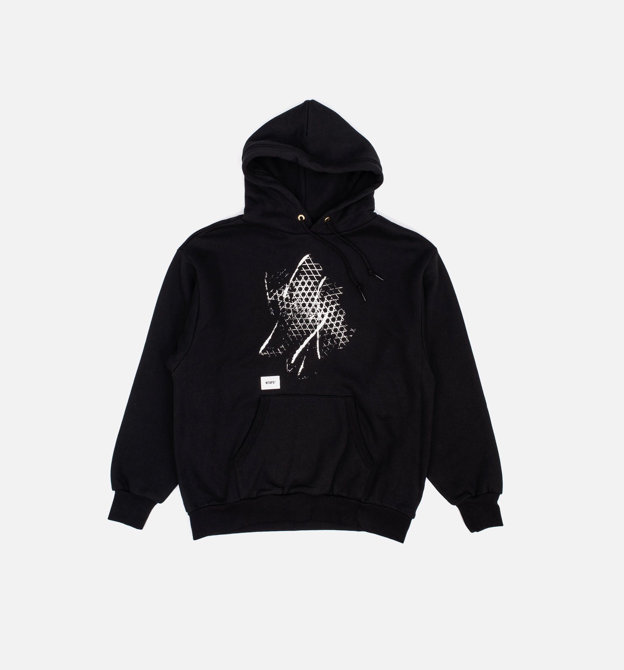 X WTAPS Pullover Mens Hoodie - Black/White、mySite、dreamappss