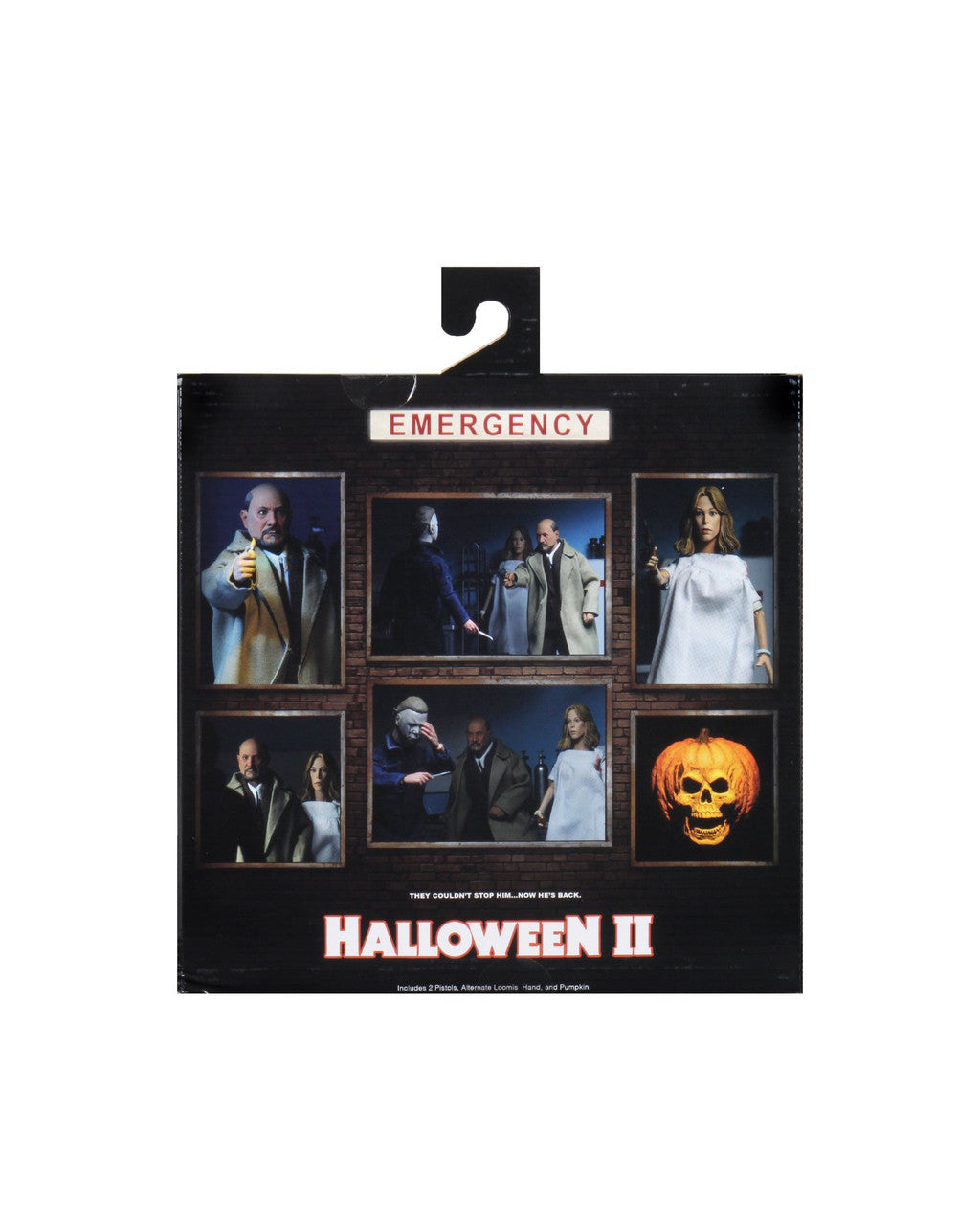 NECA 1981 Halloween 2 Dr. Loomis and Laurie Strode 2-Pack (8” Clothed Scale)、mySite、hgirdovlk
