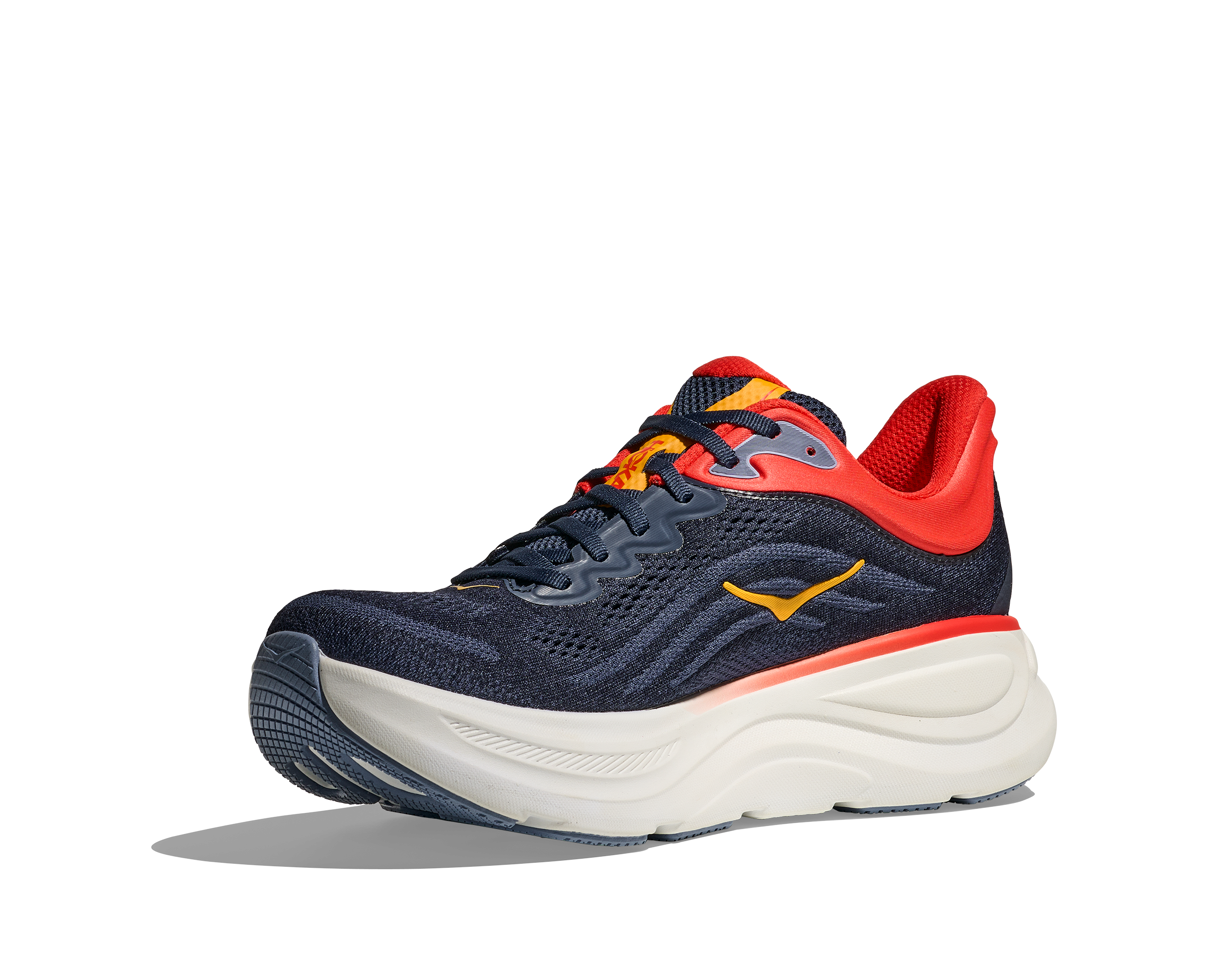  HOKA Men's Bondi 9 Ultra Cushioned Running Shoe - Varsity Navy/Nautical Blue、mySite、preschool7hills