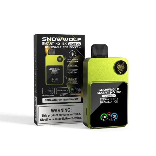 SnowWolf Smart HD 15000 Puffs Disposable Vape 16mL、mySite、zt4zffjzw