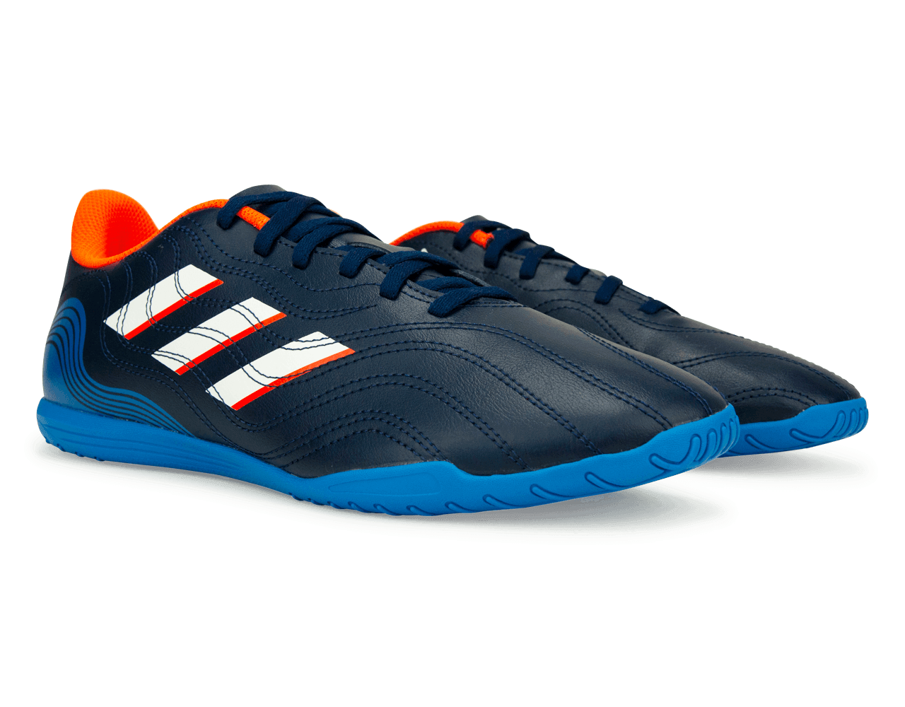 adidas Men's Copa Sense.4 IN Blue/White、mySite、noshort
