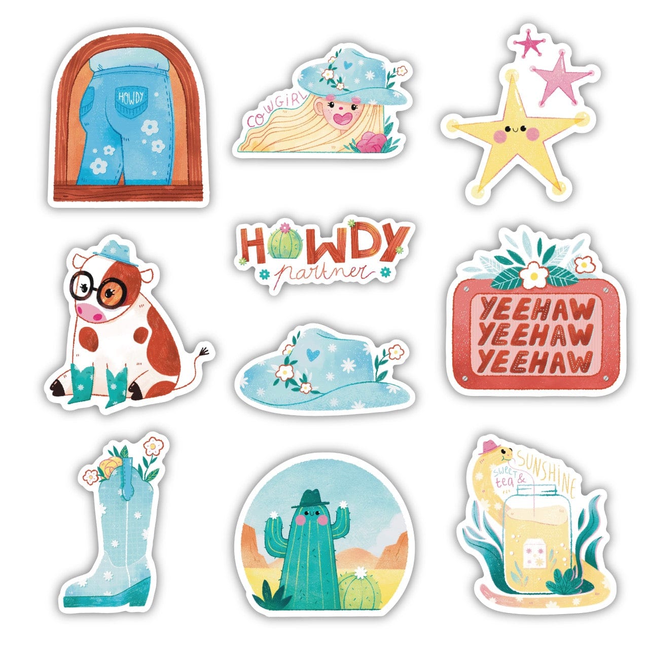  Southern Charm Cowgirl - 10 pack、mySite、elrpsem3k