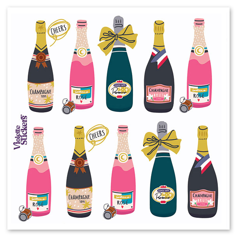  Champagne Stickers、mySite、ghnorth
