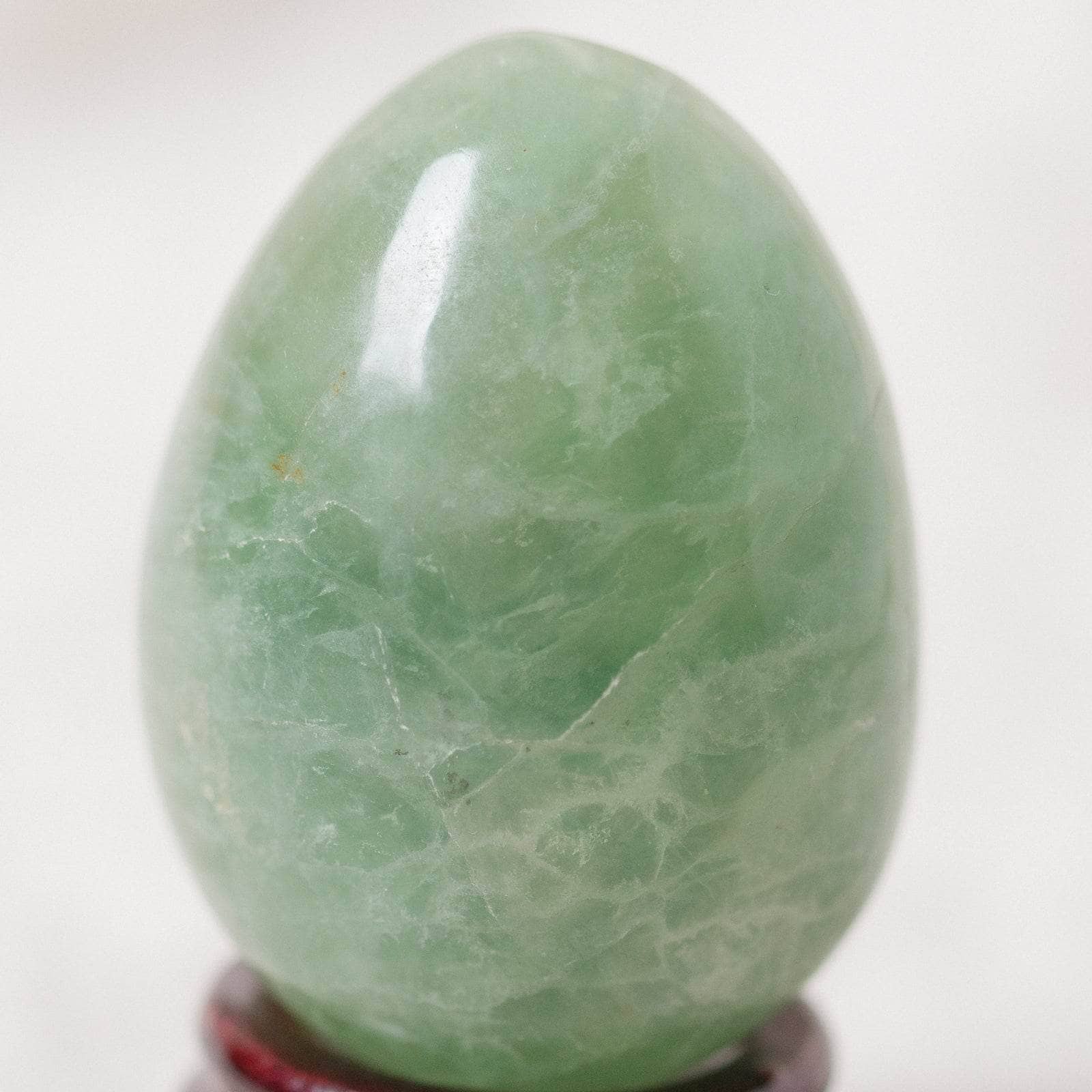 Green Rainbow Fluorite Eggs - AAA Premium Quality、mySite、hinf8tx79