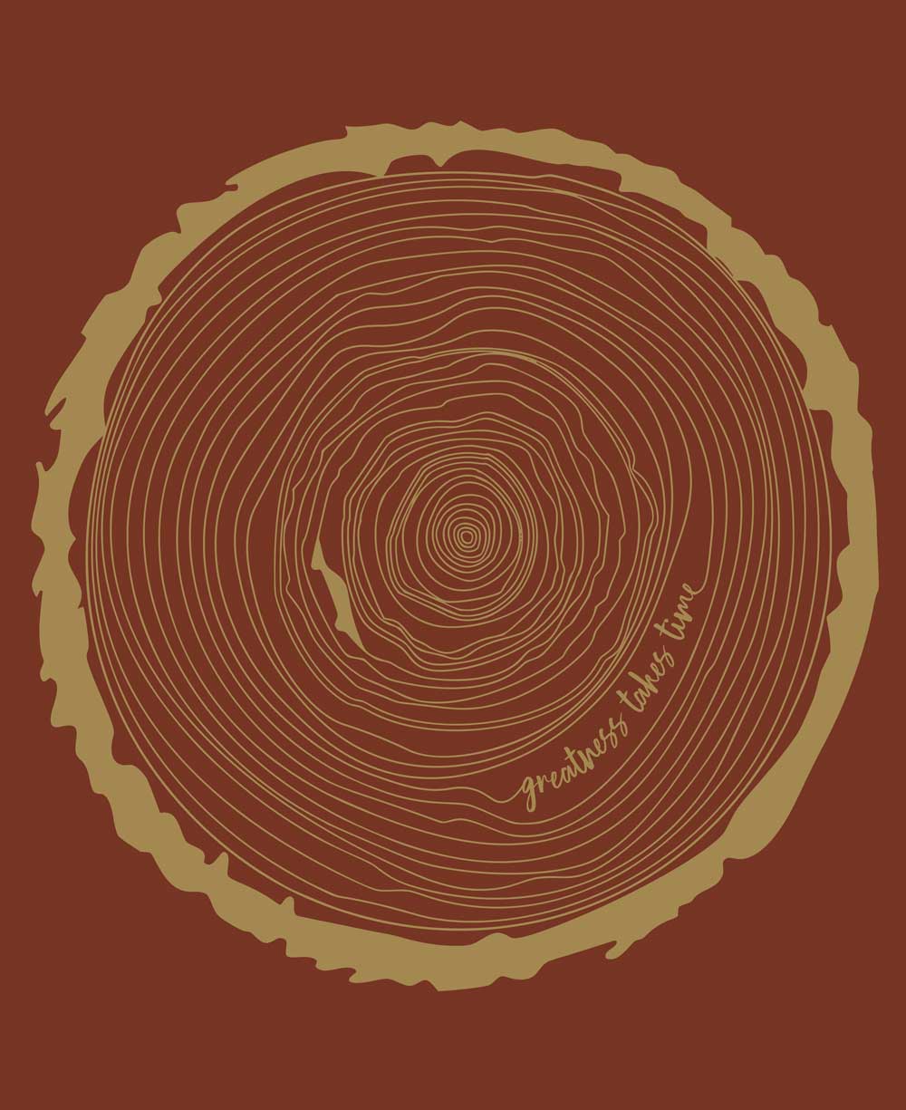 Fair Trade Organic Cotton Greatness Takes Time Long Sleeve Yoga Tunic Tee、mySite、topwebapps