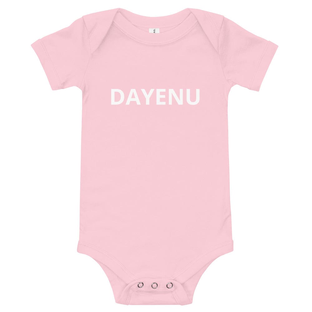 Dayenu Baby Short Sleeve Onesie - (Choice of Color)、mySite、topwebapps
