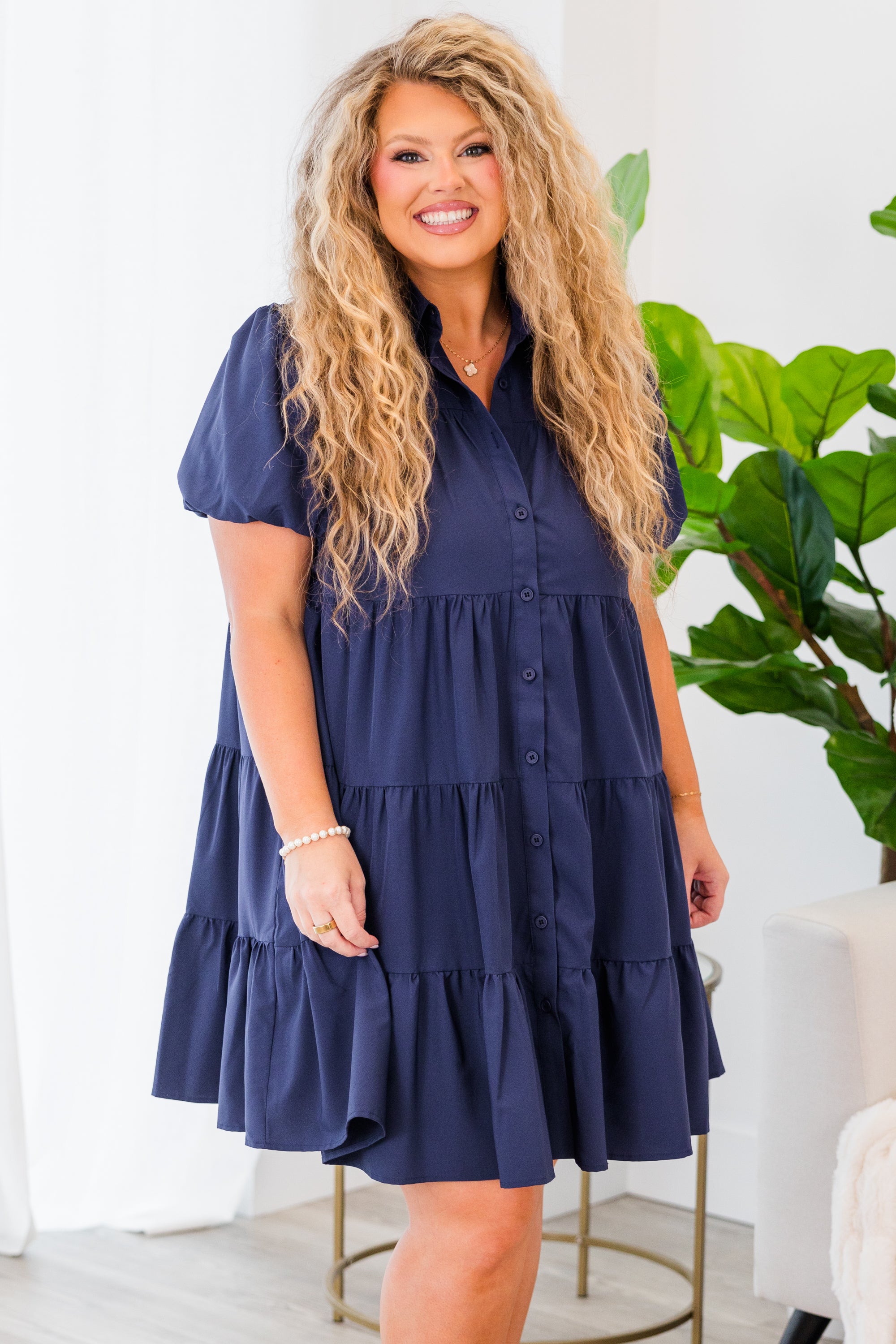  Nobody Love Dress, Navy、mySite、justintrudeaud