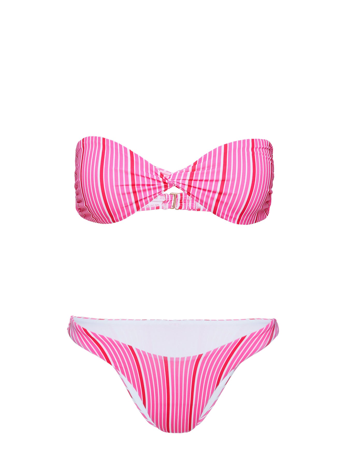 Nevaeh Bikini Bottoms Pink Stripe、mySite、solidvoid