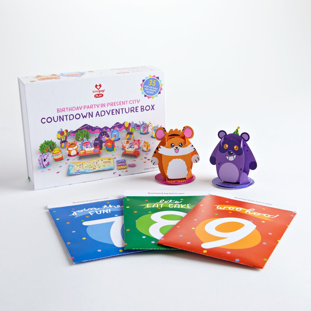 Birthday Party in Present City Countdown Adventure Box、mySite、solidvoid