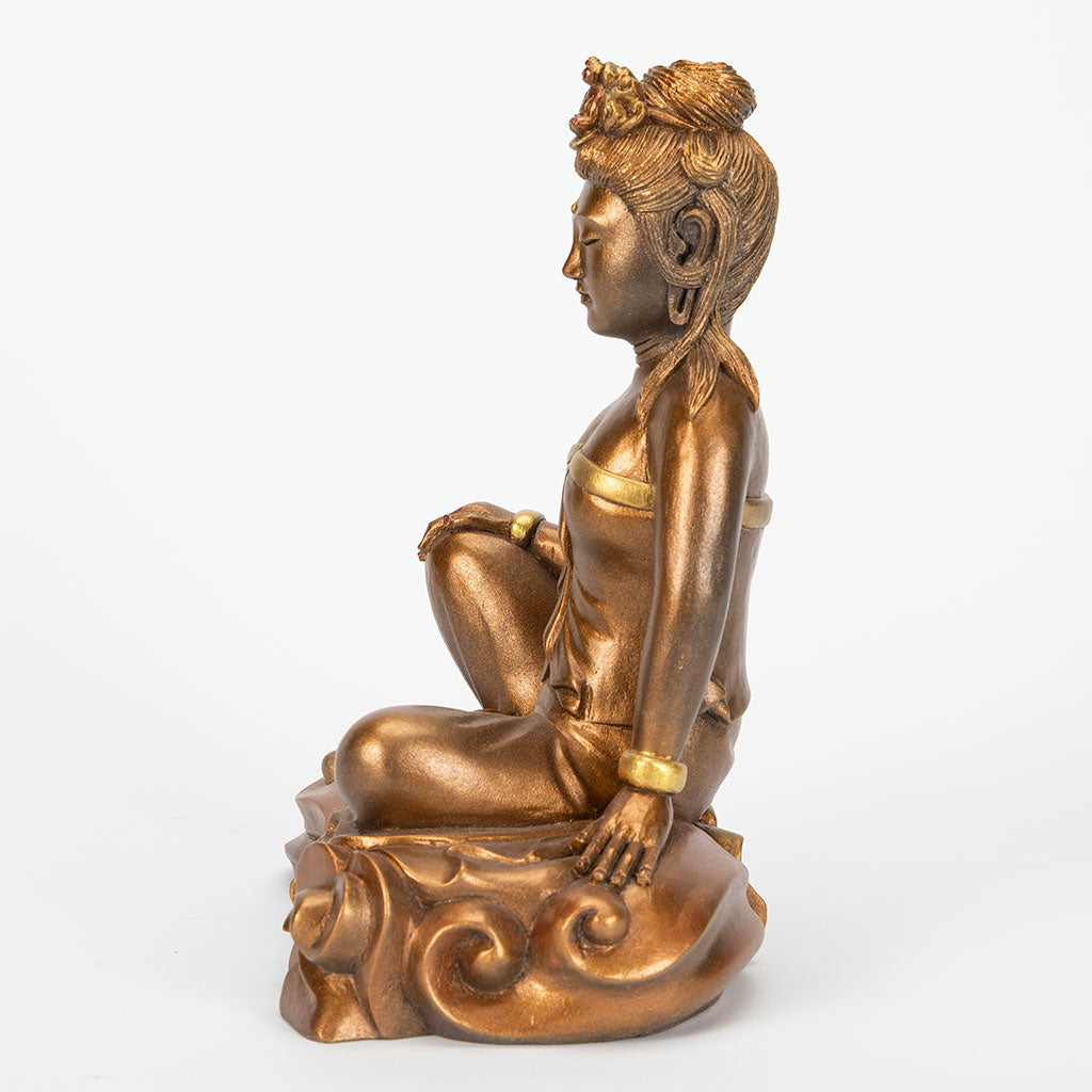 Small Kuan Yin Royal Ease Statue、mySite、topwebapps