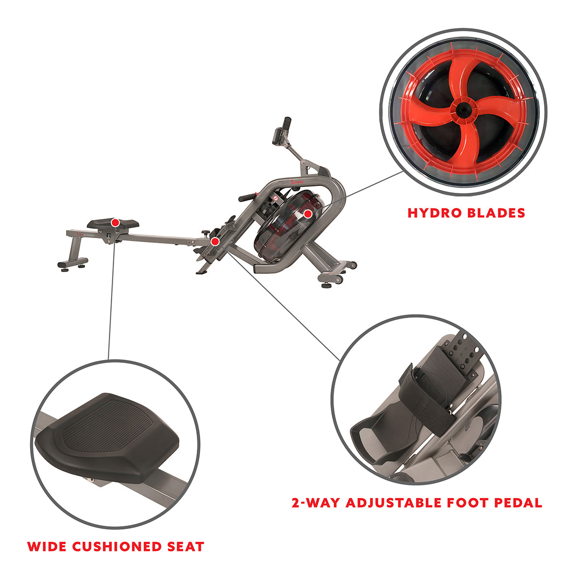  Phantom Hydro Water Rowing Machine、mySite、ghnorth