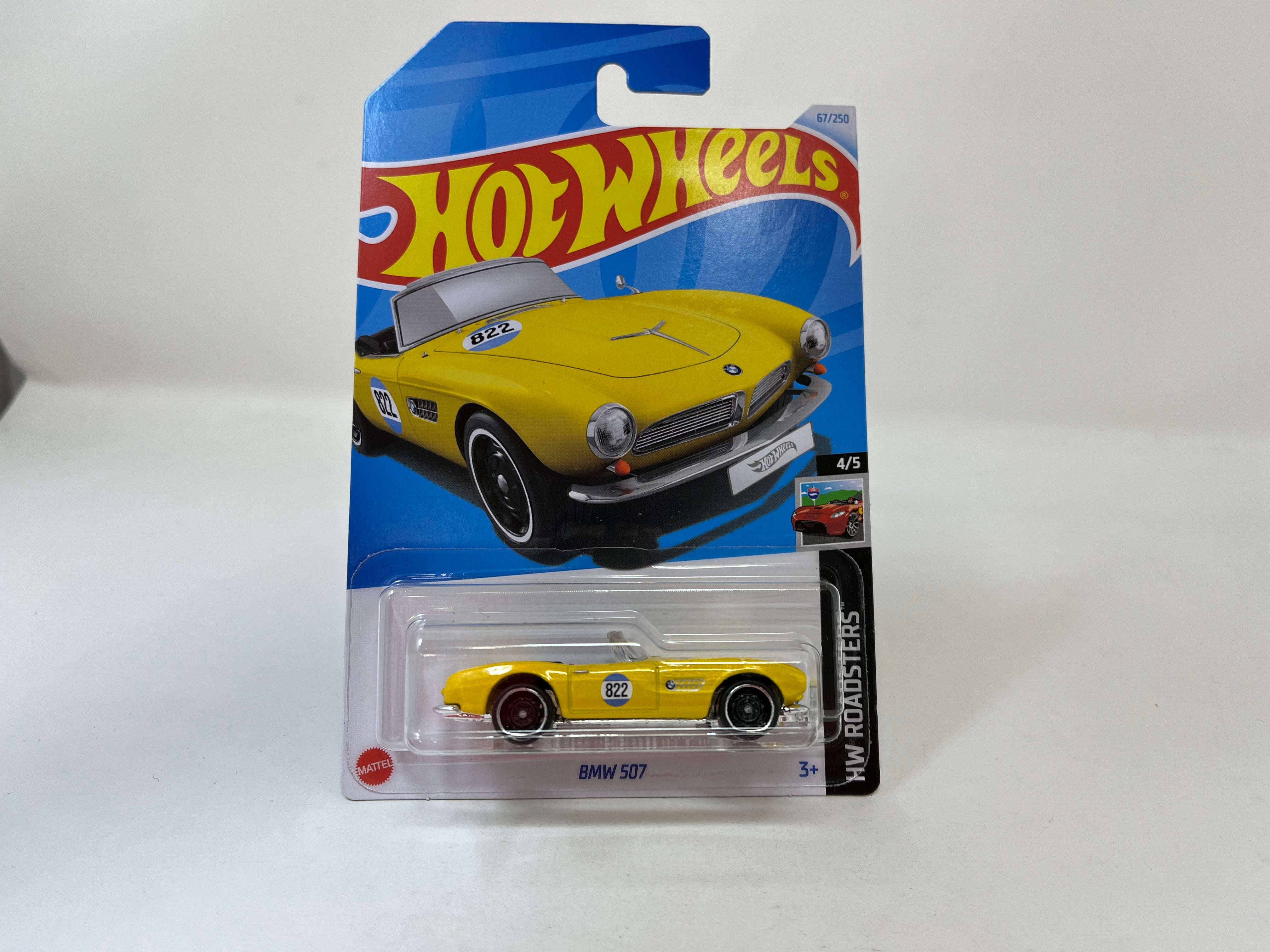 BMW 507 #67 * Yellow * 2024 Hot Wheels International Card、mySite、hgirdovlk