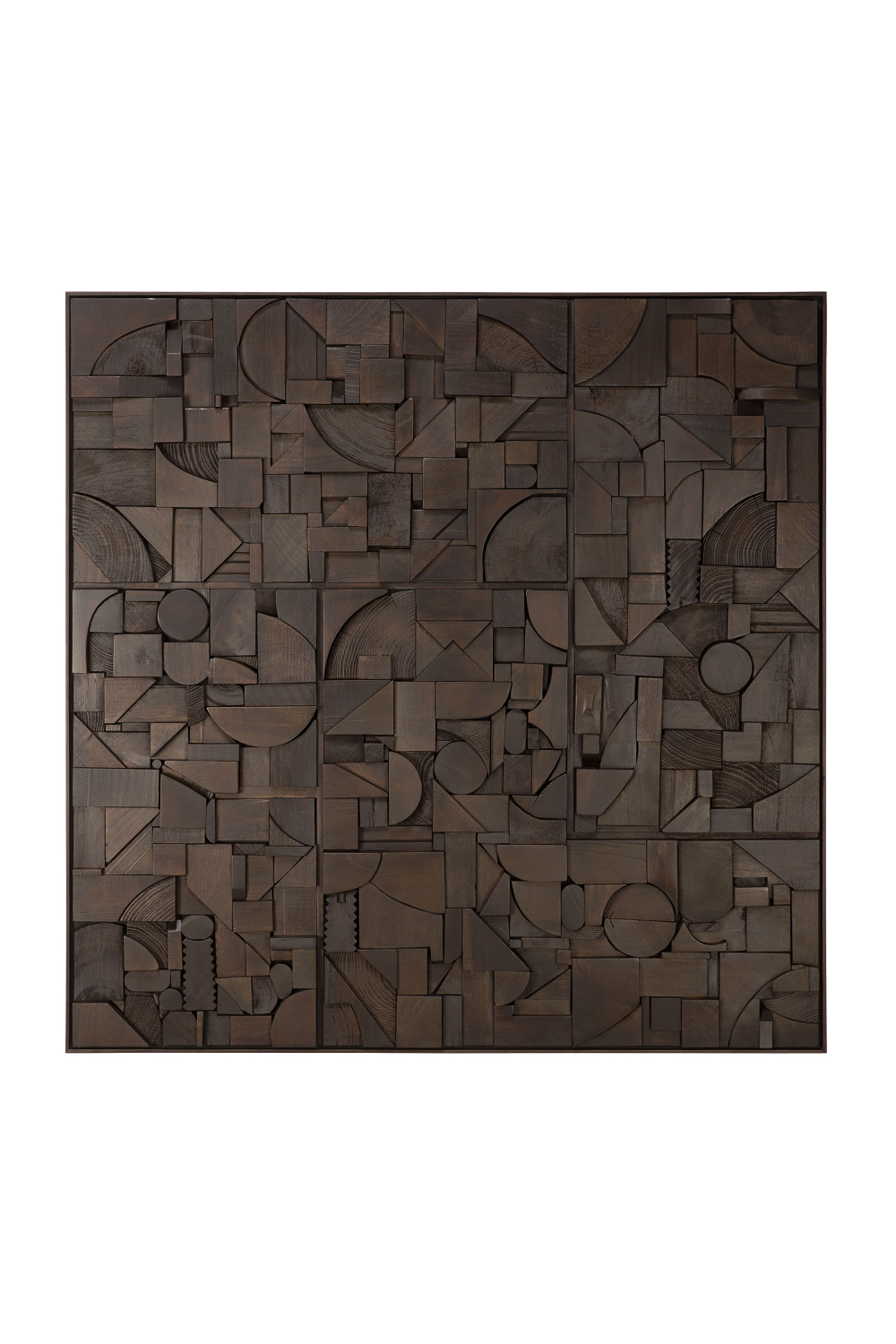 Square Puzzle Wall Art | Ethnicraft Bricks、mySite、neckold