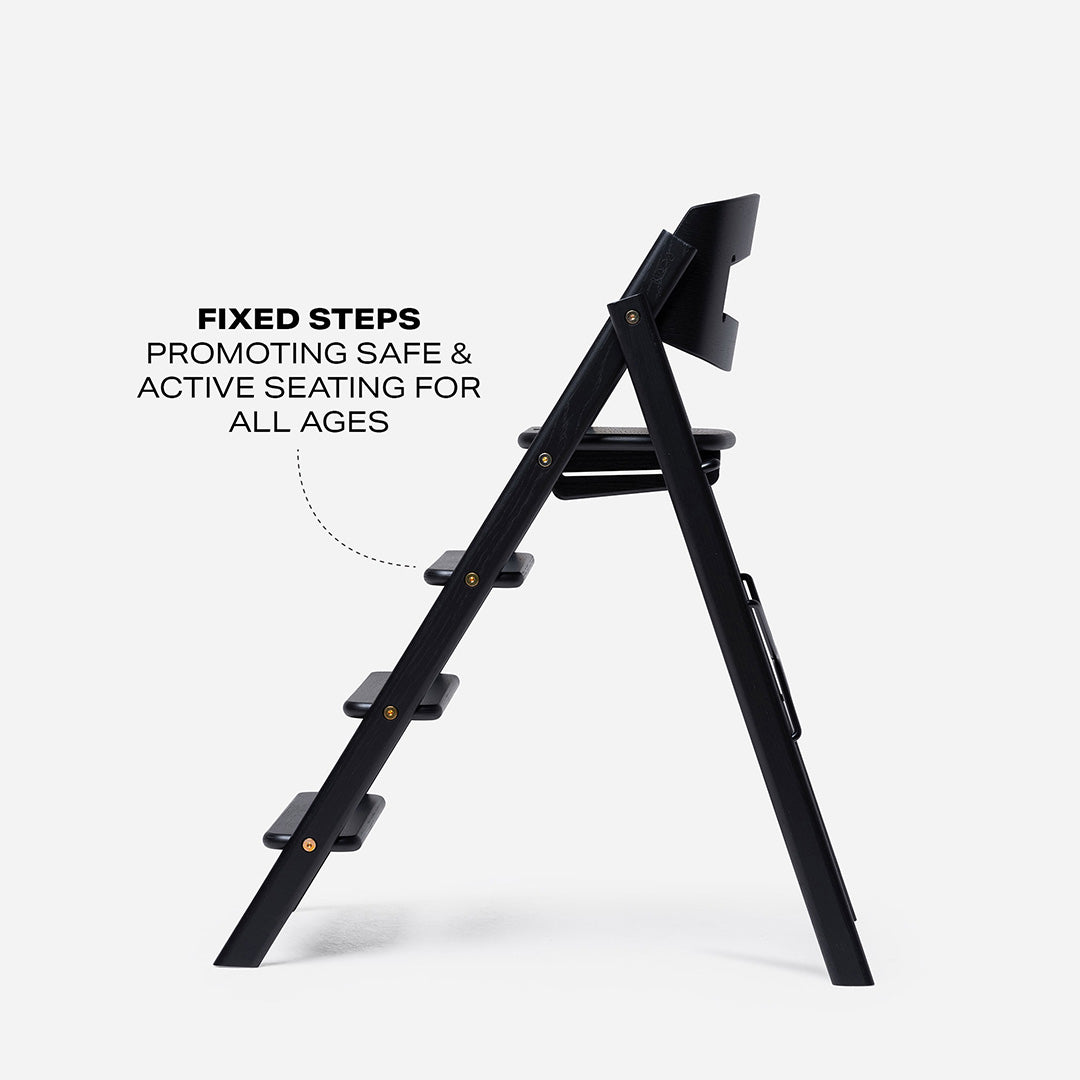  KAOS KLAPP® Highchair - Oak - Black、mySite、merchandisen