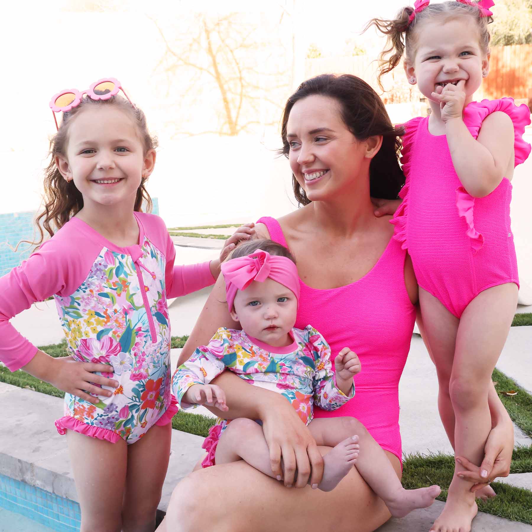  Long Sleeve Rash Guard with Front Zipper | Seaside Blooms、mySite、layawaytickets