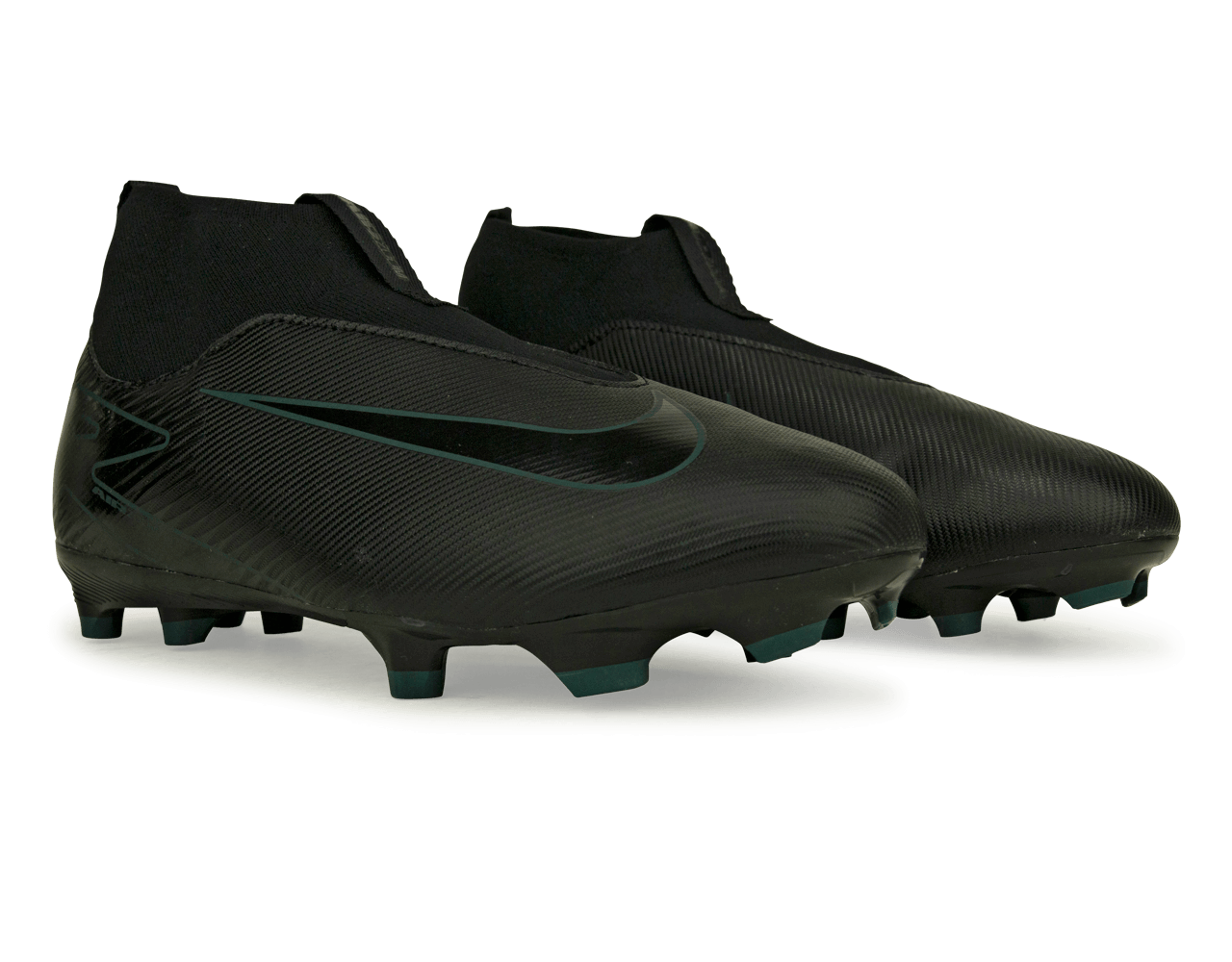 Nike Kids Zoom Mercurial Superfly 10 Academy FG/MG Black/Deep Jungle、mySite、noshort