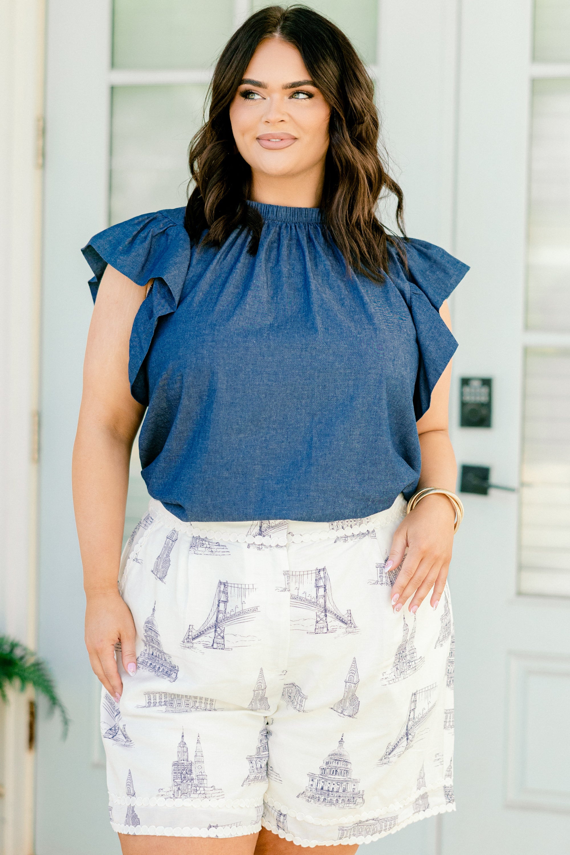  Soul of Summer Shorts, Ivory-Navy、mySite、justintrudeaud