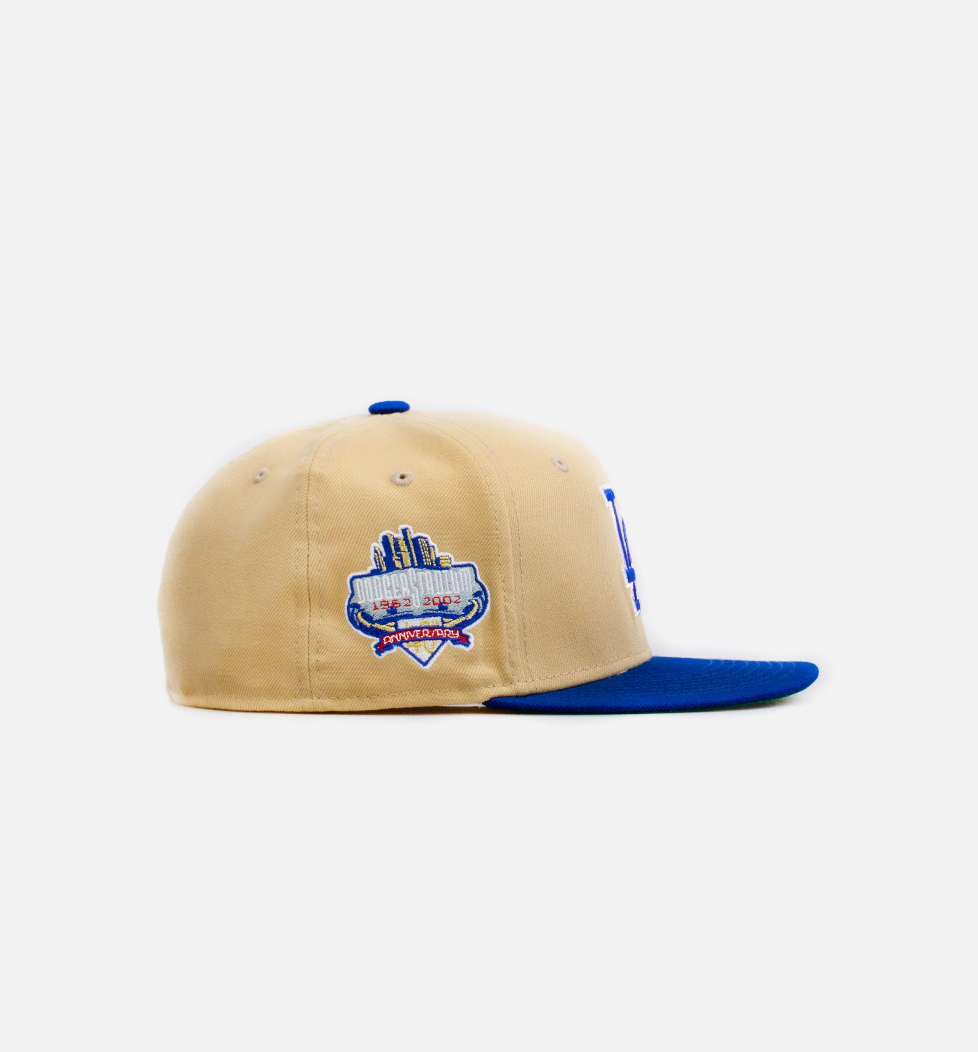 Los Angeles Dodgers Gold Dome 59Fifty Mens Fitted Hat - Gold/Blue、mySite、dreamappss