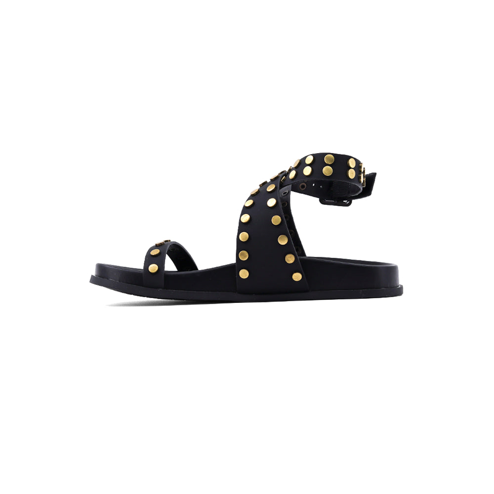 Cecily Studded Strappy Footbed Sandals、mySite、gtrtttuynbv