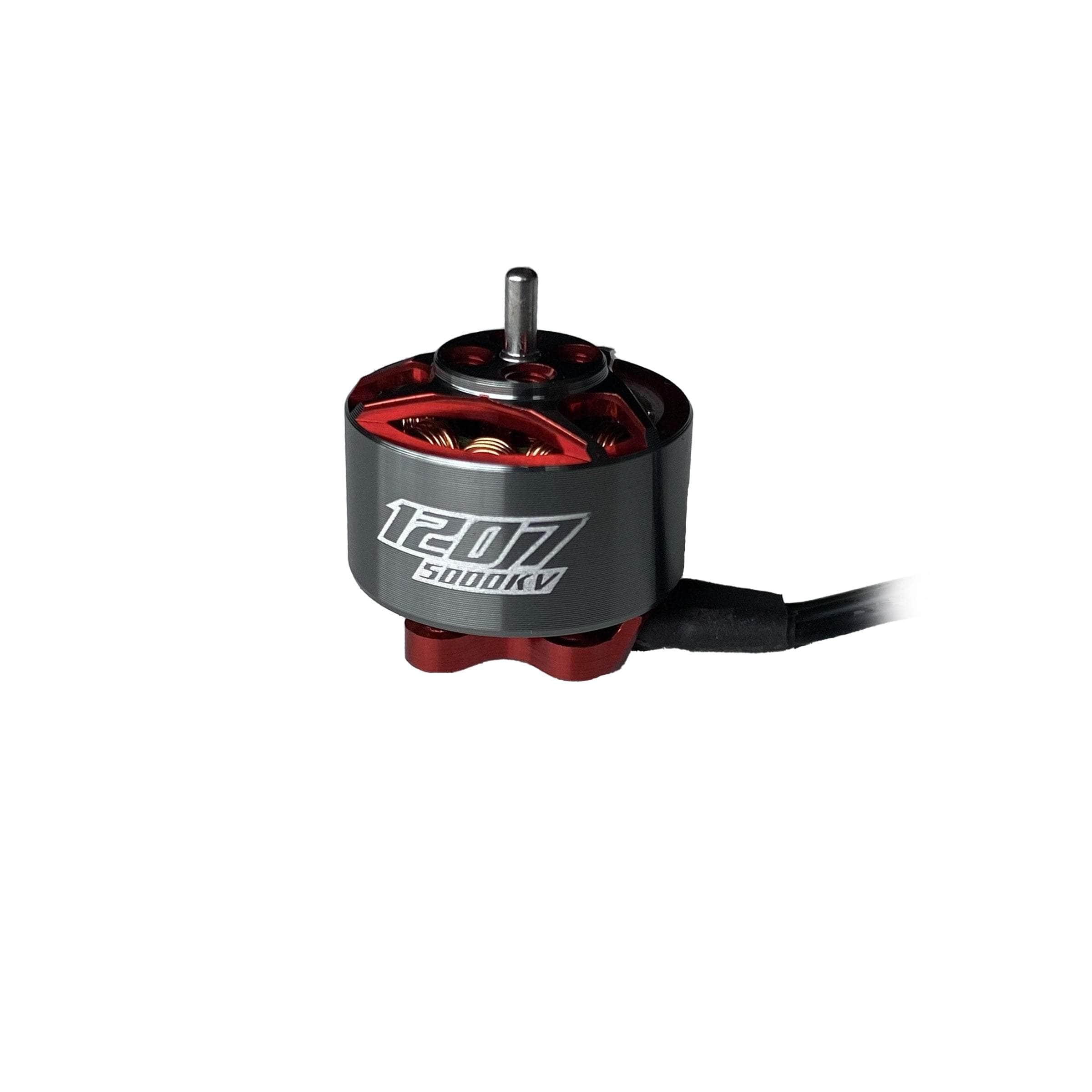  RCinPOWER GTS-V2 1207 5000Kv Micro Motor - Gunmetal/Red、mySite、merchandisen