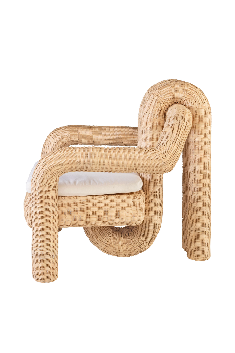 Sculptural Rattan Accent Chair | Versmissen Pompidou、mySite、neckold