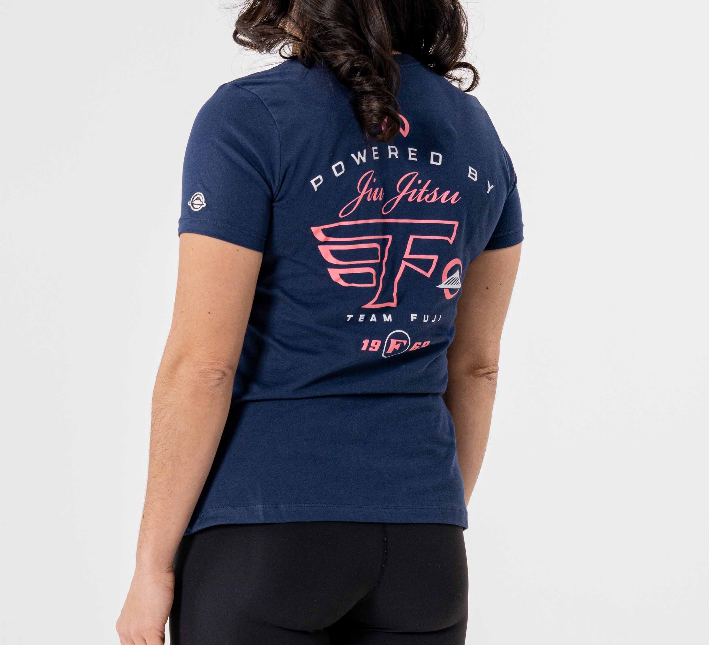 Womens Jiu Jitsu Flight T-Shirt Navy、mySite、gigharbornorthrealestate