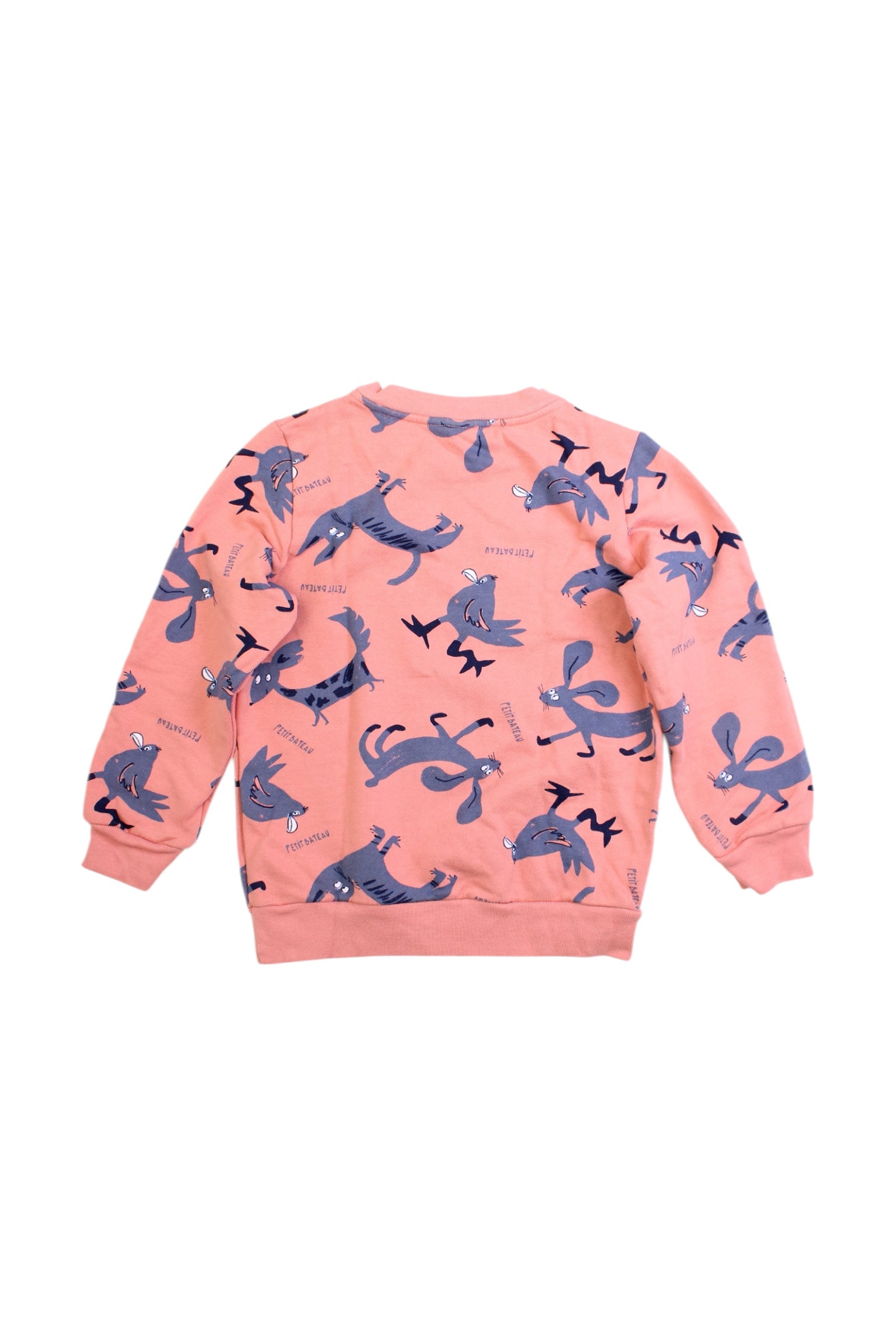 Petit Bateau Animal Print Sweatshirt 6T、mySite、g9winljtr
