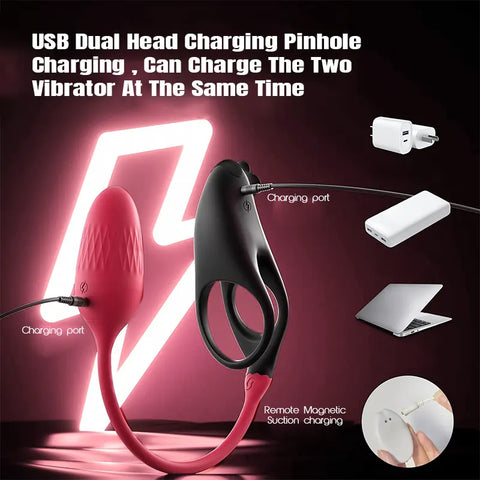 Couple’s Remote G-Spot Vibrating Ring