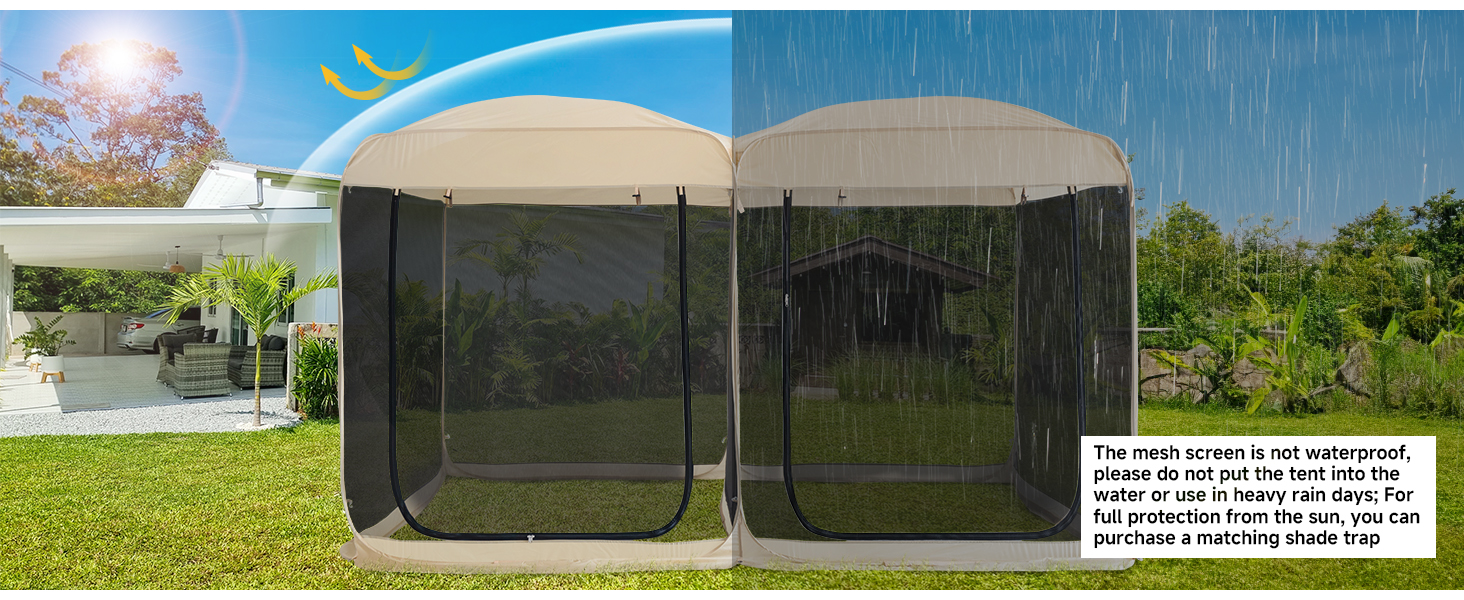 Alvantor Pop Up Camping Sun Shelter