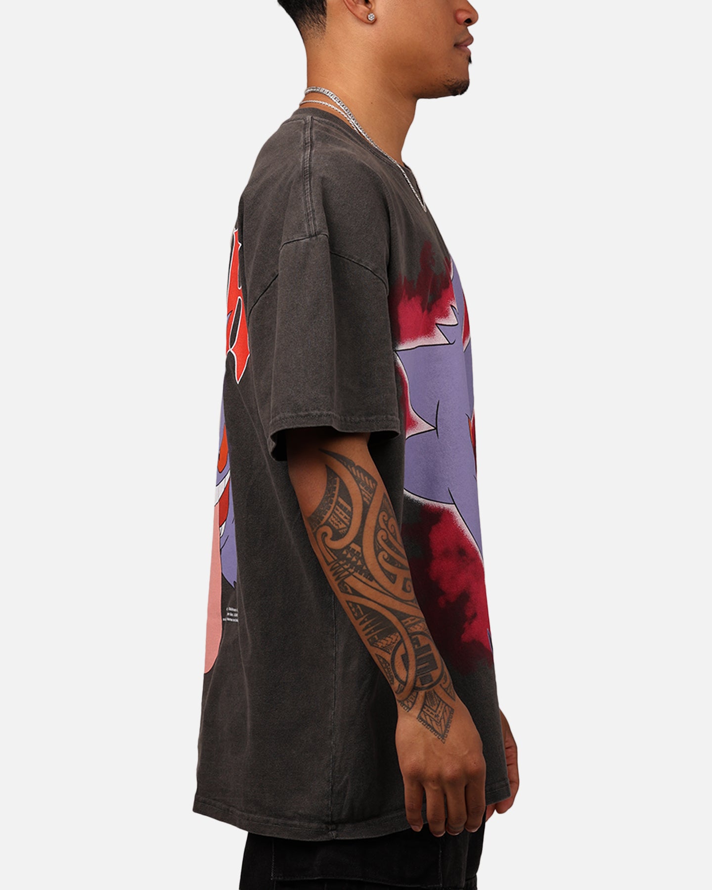 Pokémon By Loiter Gengar Heavyweight T-Shirt Black Wash、mySite、zt4zffjzw