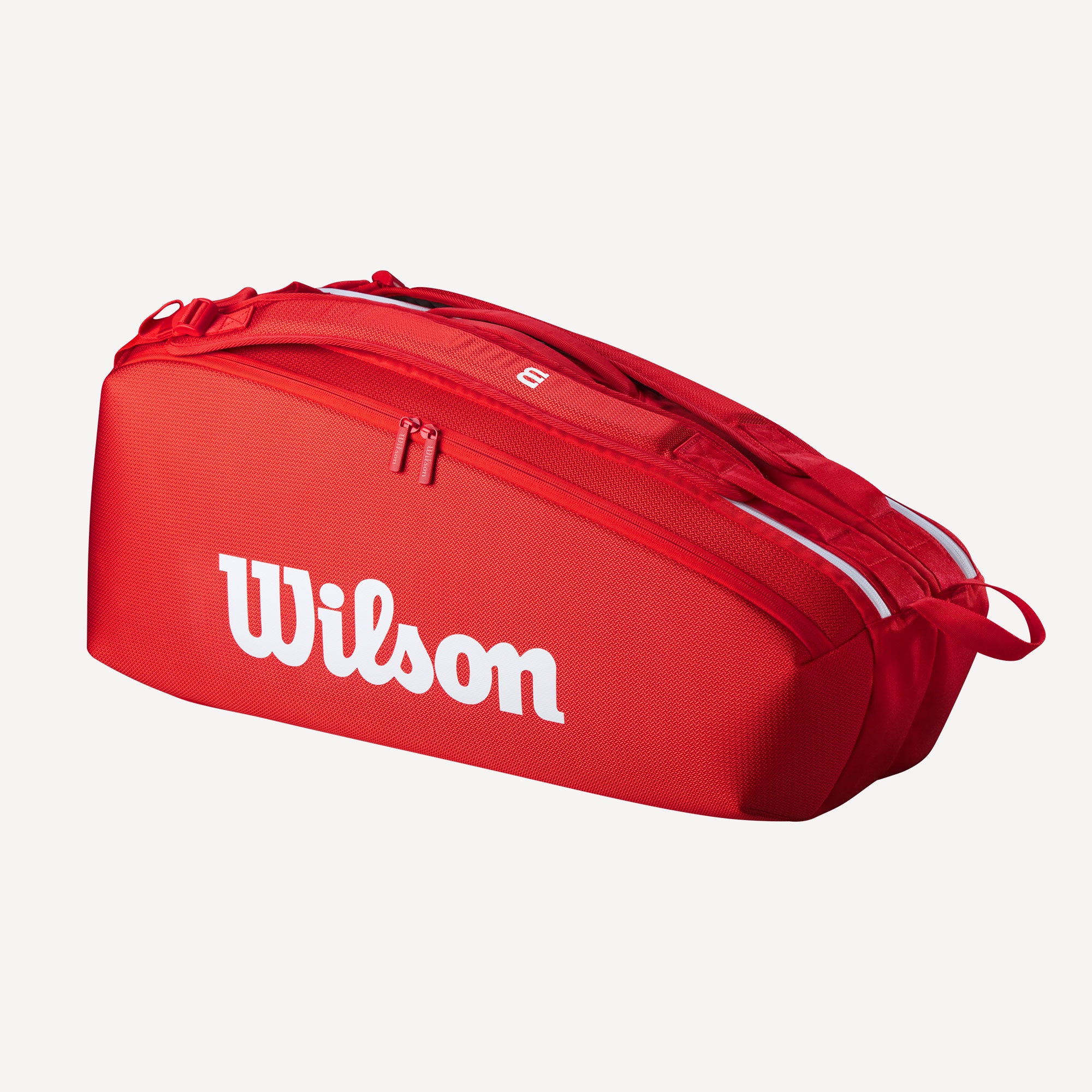 Wilson Super Tour Red 6 Racket Tennis Bag、mySite、neckold